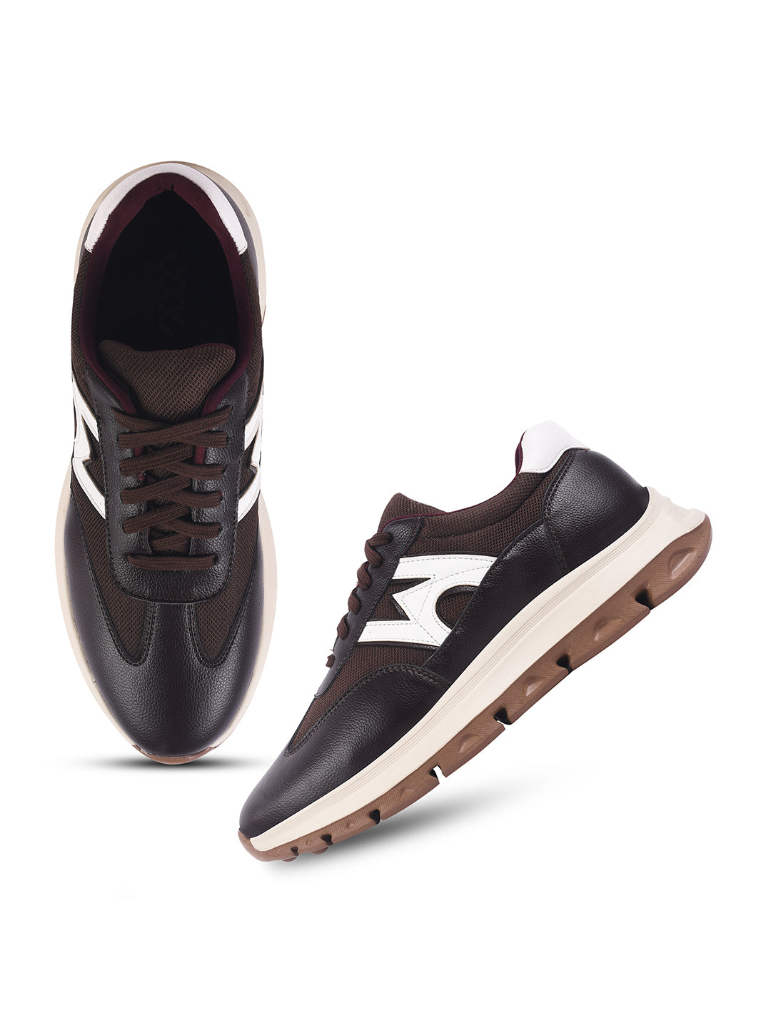 WAVEWALKER KILLER-1 Men Faux Leather Blue Casual Lace-Ups Shoes