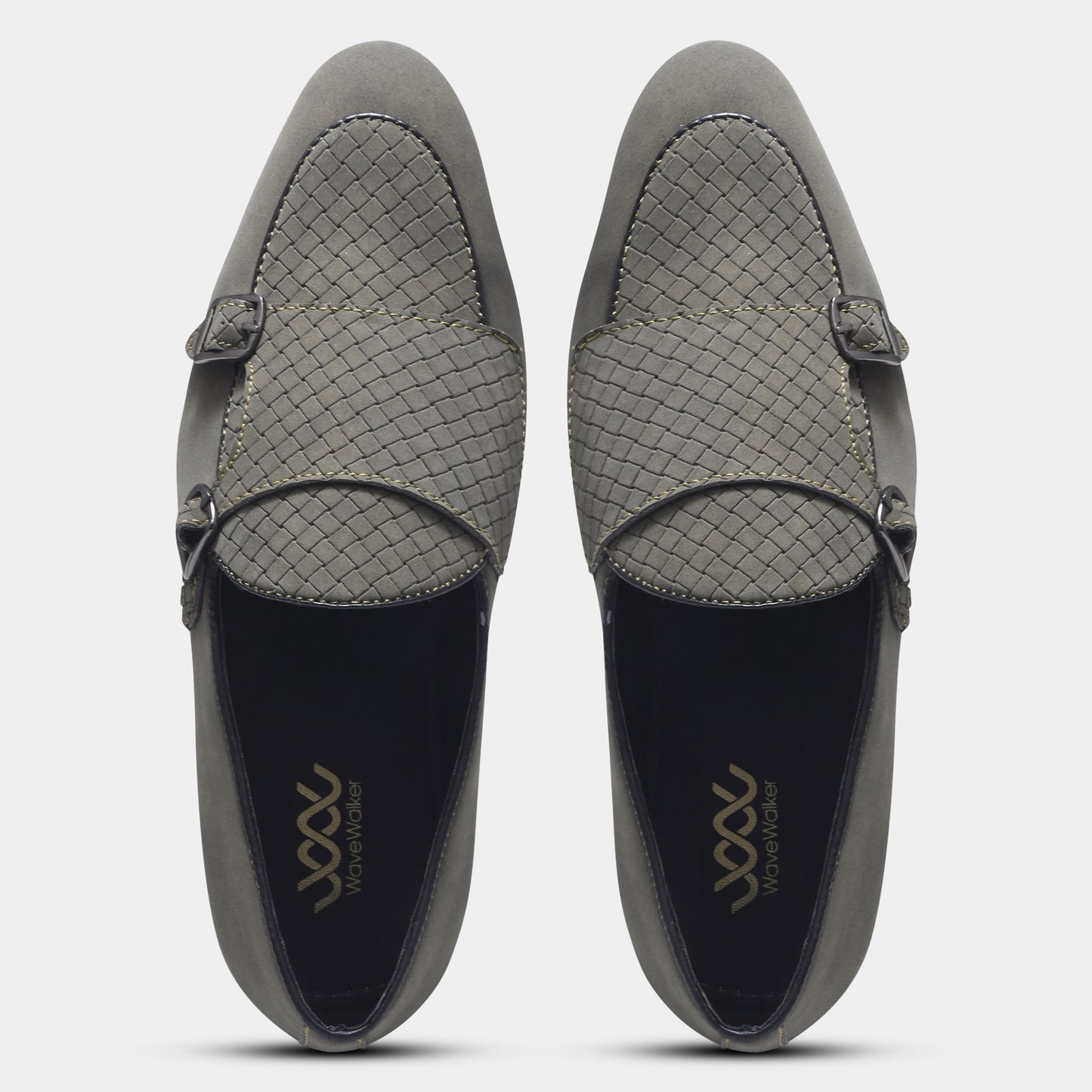 WAVEWALKER CAPTAIN Men Black Classic Suede Loafers