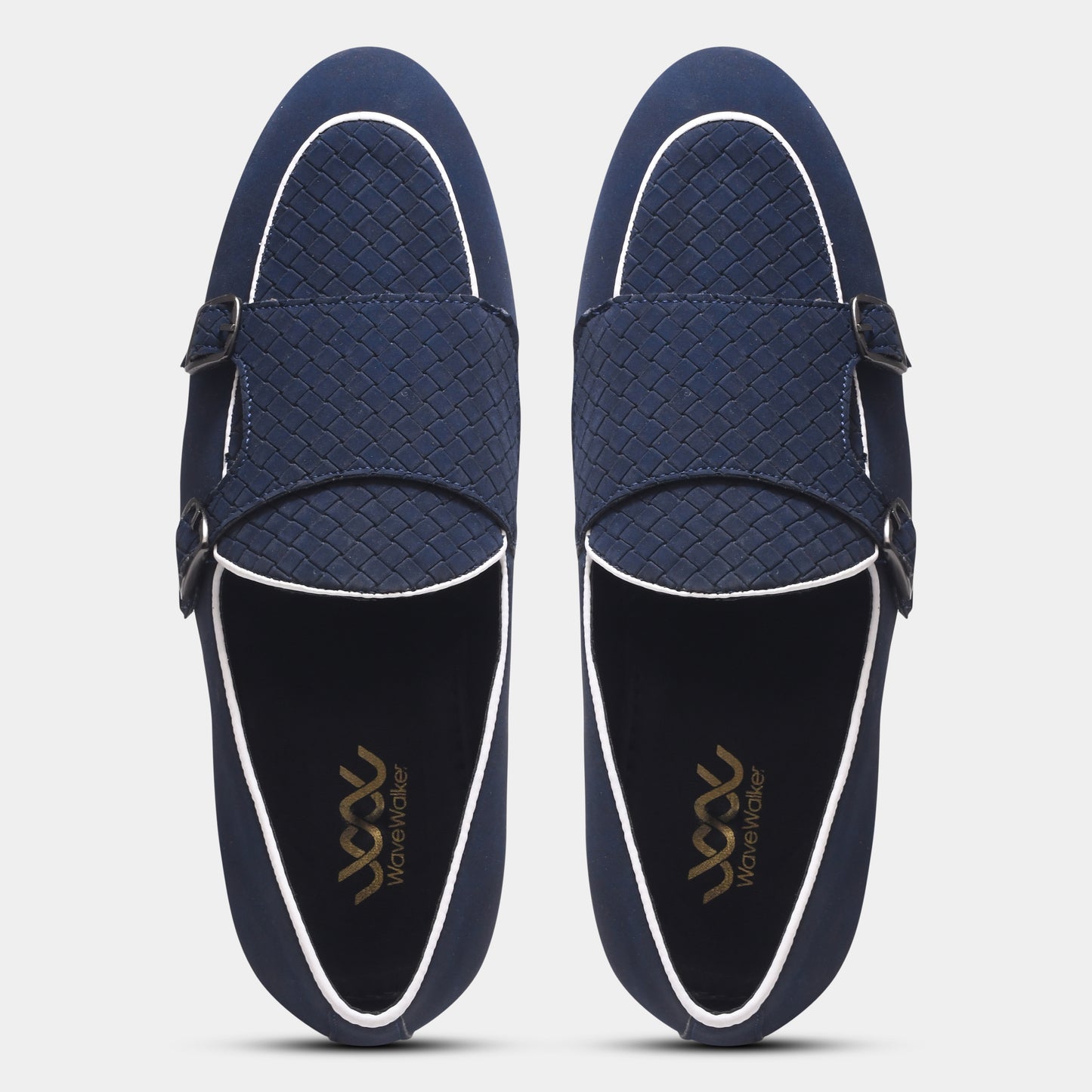 WAVEWALKER CAPTAIN Men Black Classic Suede Loafers