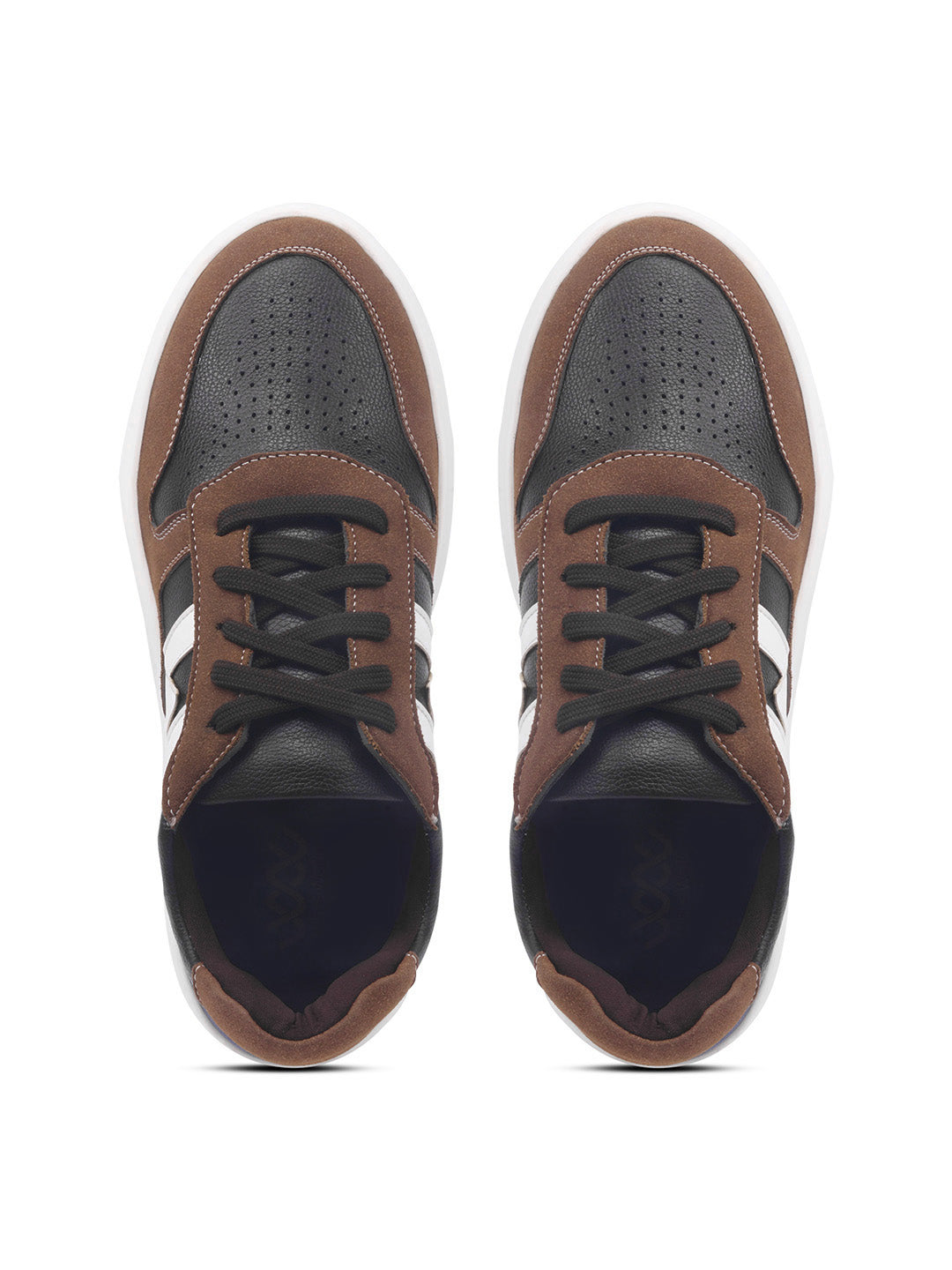 WAVEWALKER KILLER-3 Men Faux Leather Beige Casual Lace-Ups Shoes