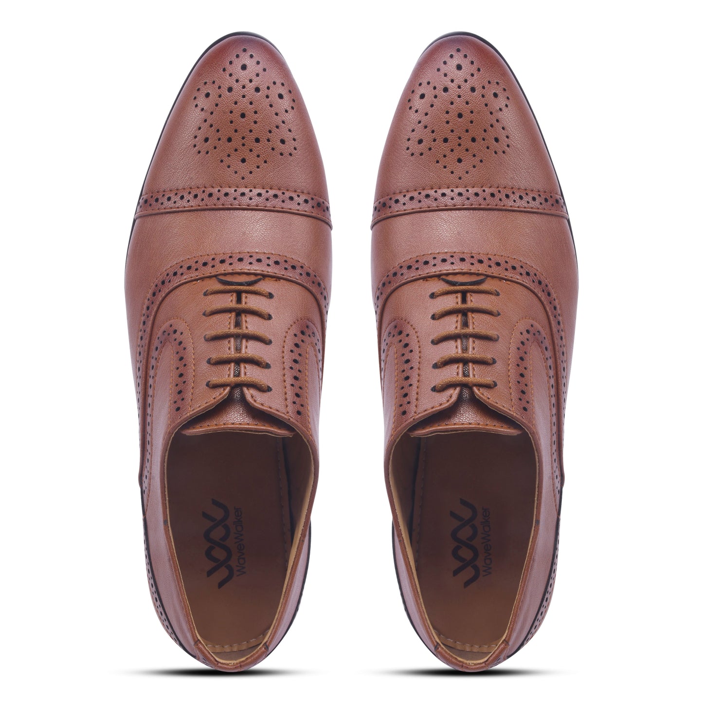 WAVEWALKER ALPHA-2 Refined Craftsmanship Lace-Up Brogue Shoes For Men
