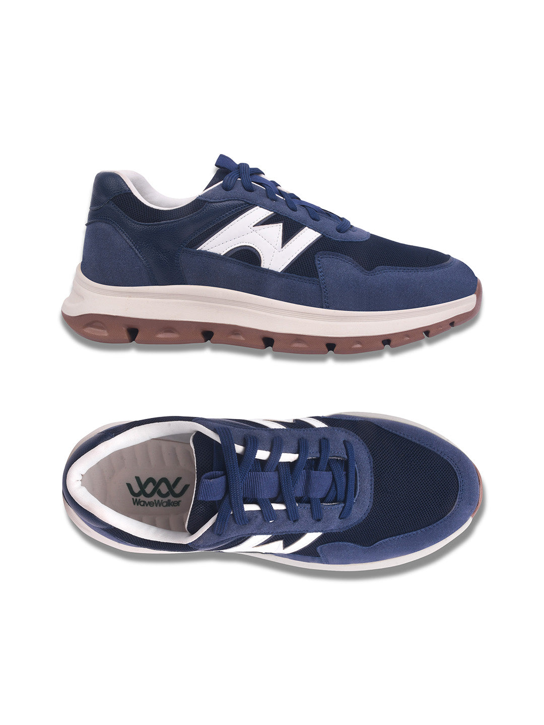 WAVEWALKER KILLER-2 Men Faux Leather Beige Casual Lace-Ups Shoes