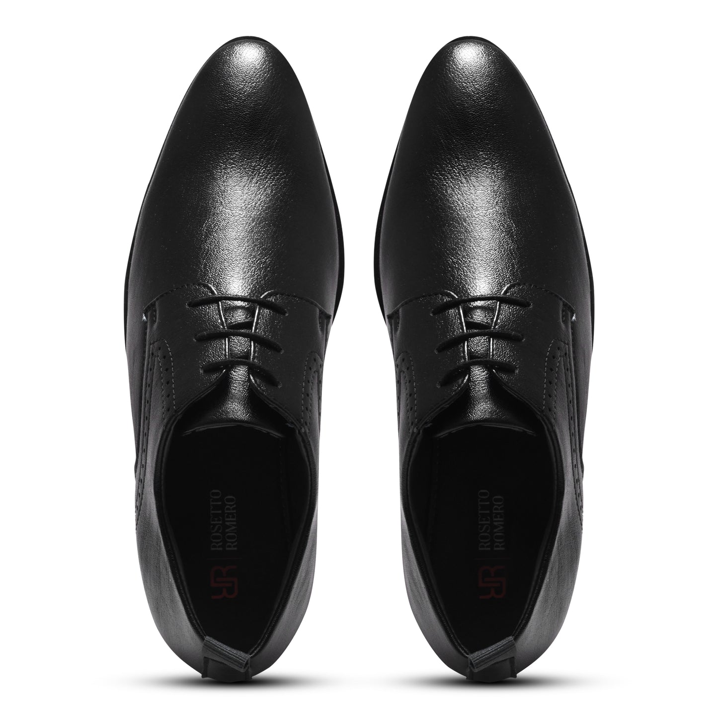 WAVEWALKER ALEX Men Faux Leather Black Formal Lace-Ups Shoes