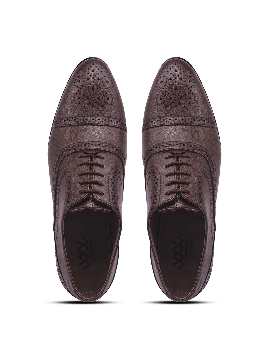 WAVEWALKER ALPHA-2 Refined Craftsmanship Lace-Up Brogue Shoes For Men