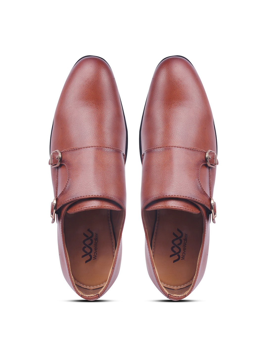 WAVEWALKER JUSTIN Men Premium Double Monk Strap Formal Shoes