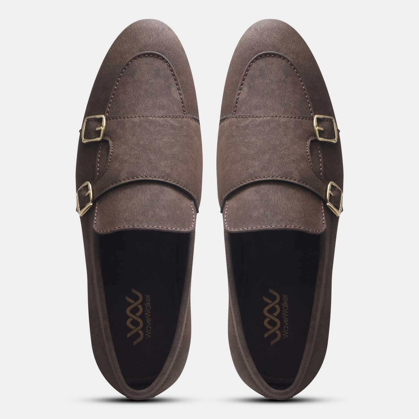 WAVEWALKER AXIS Men Beige Classic Suede Loafers