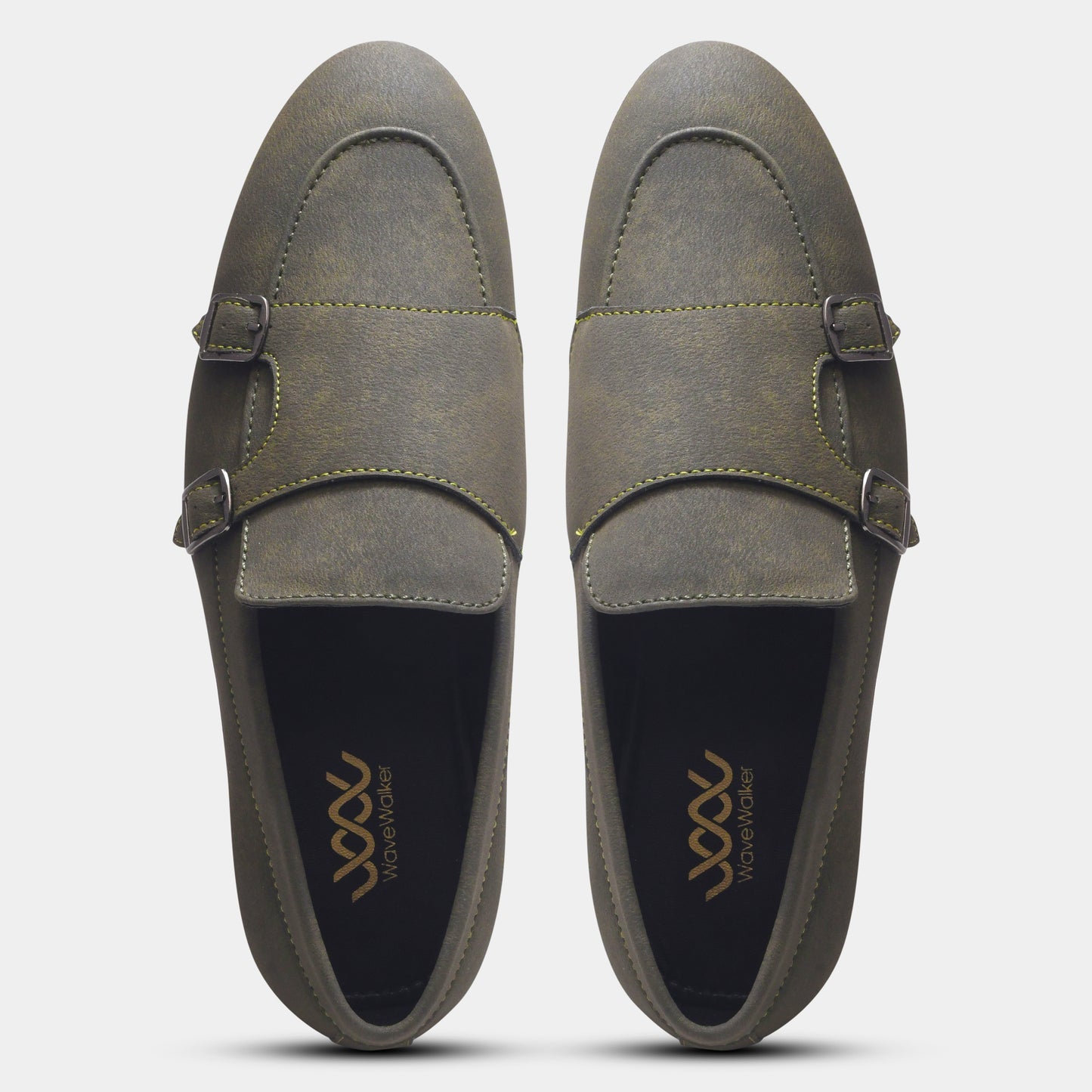 WAVEWALKER AXIS Men Beige Classic Suede Loafers