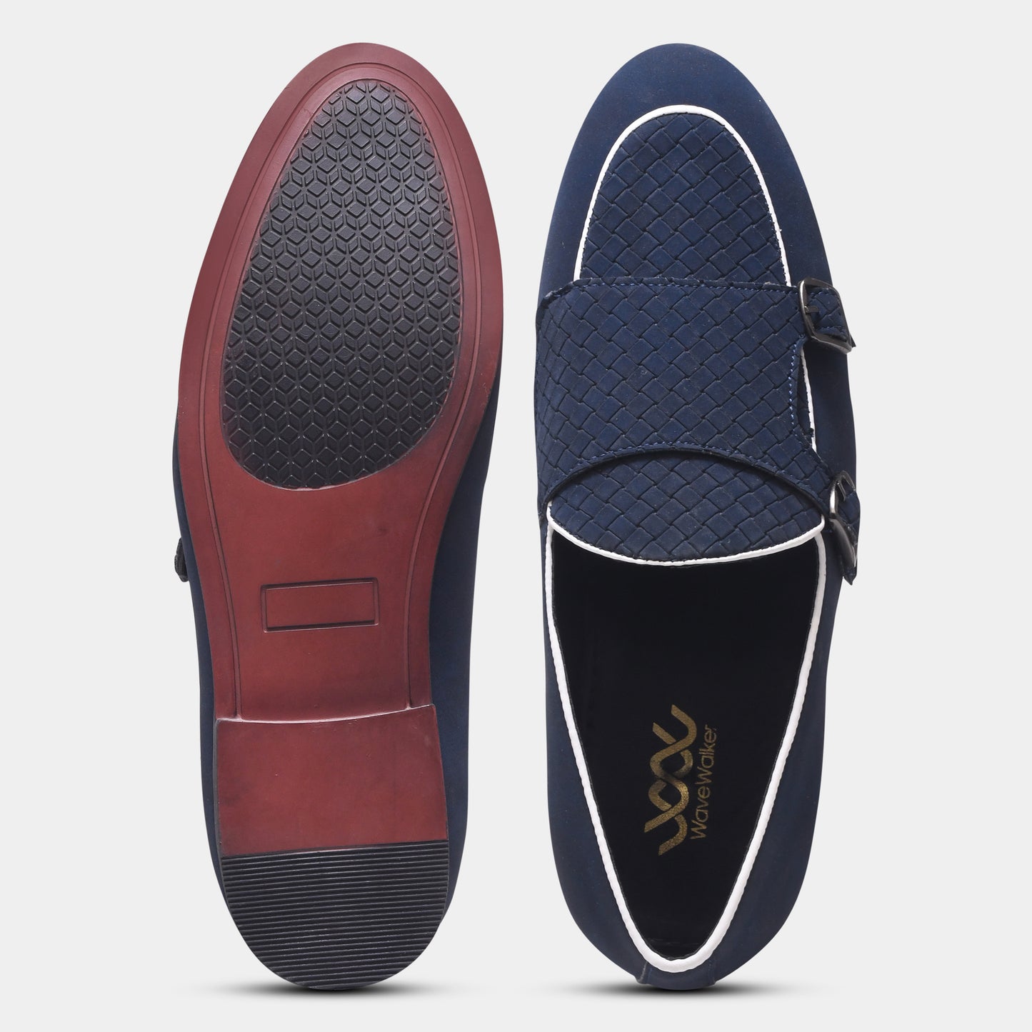 WAVEWALKER CAPTAIN Men Black Classic Suede Loafers