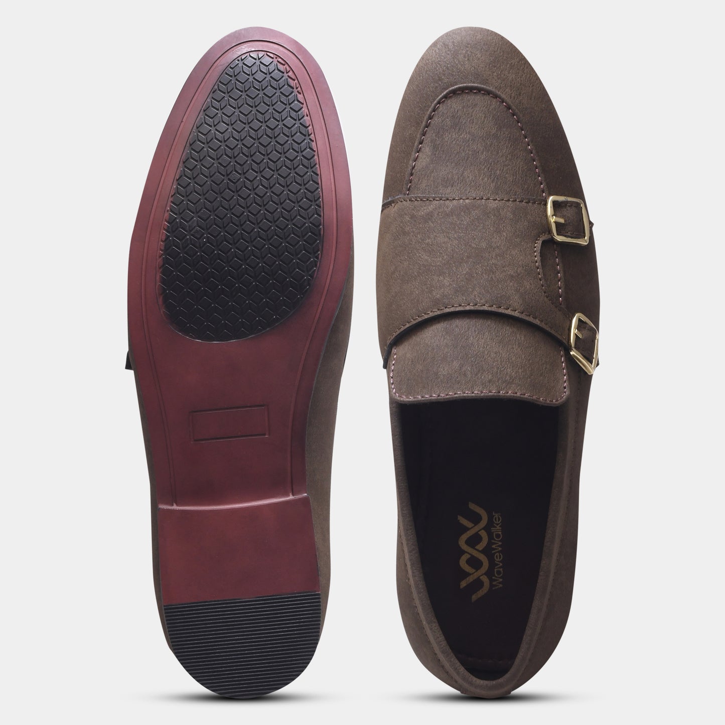 WAVEWALKER AXIS Men Beige Classic Suede Loafers