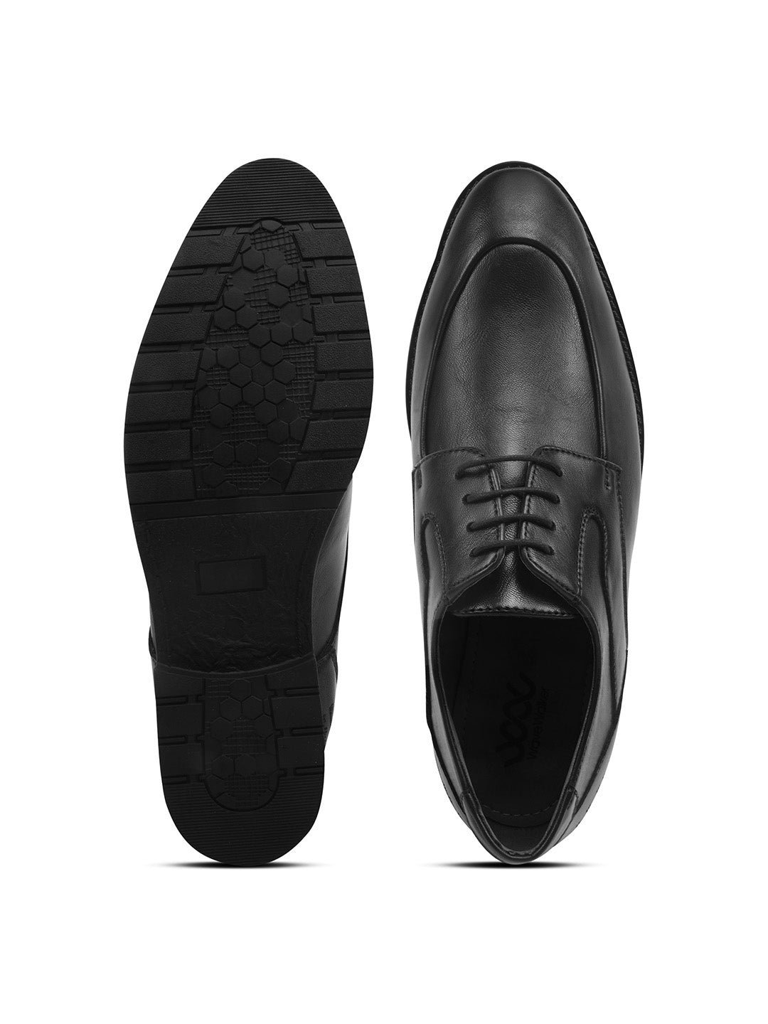 WAVEWALKER ADONIS Men Premium Black Formal Lace-Up Shoes