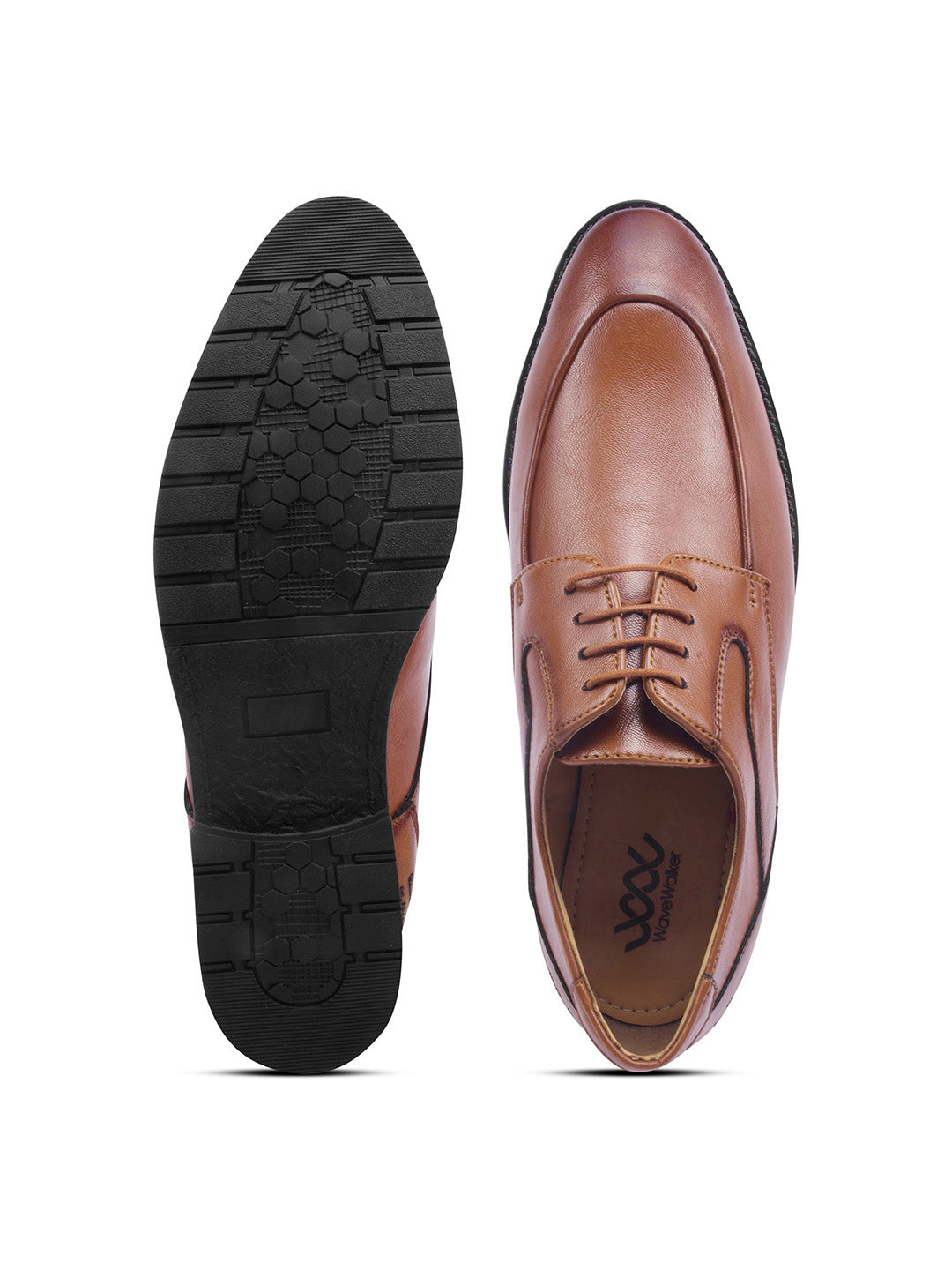 WAVEWALKER ADONIS Men Premium Black Formal Lace-Up Shoes