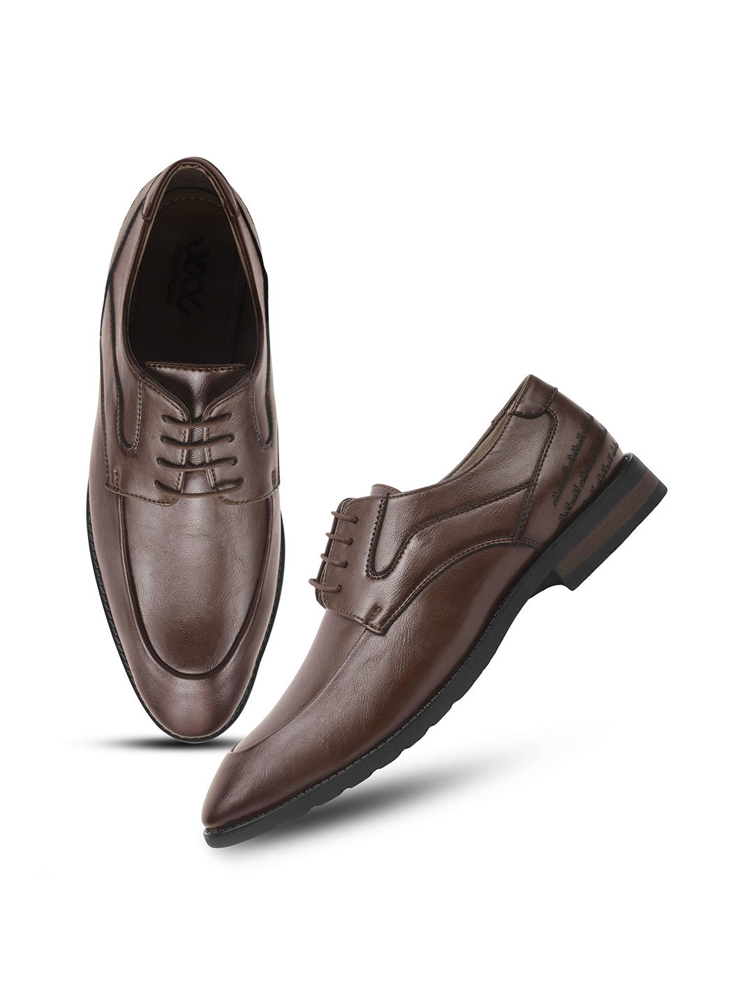 WAVEWALKER ADONIS Men Premium Black Formal Lace-Up Shoes