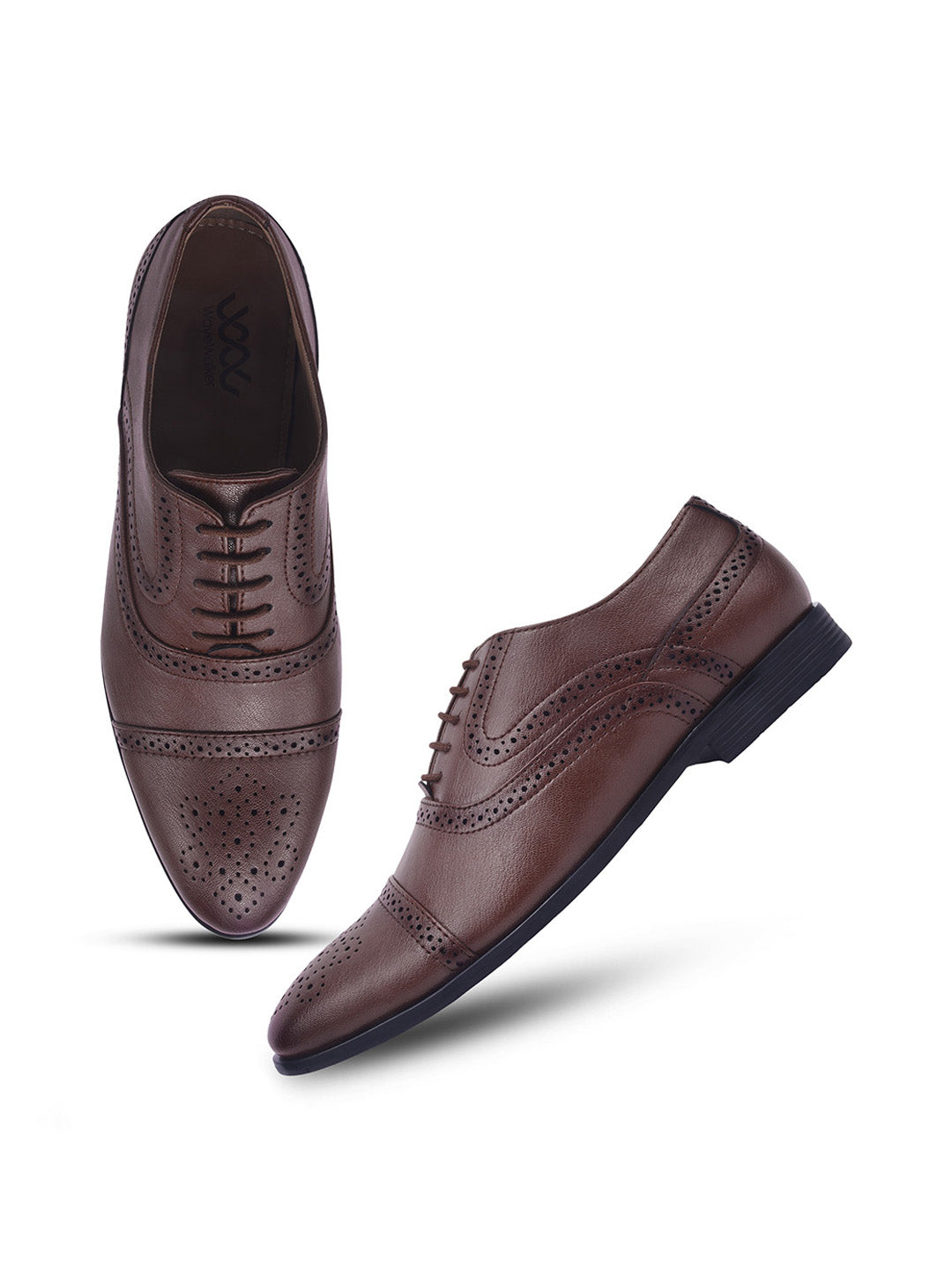 WAVEWALKER ALPHA-2 Refined Craftsmanship Lace-Up Brogue Shoes For Men