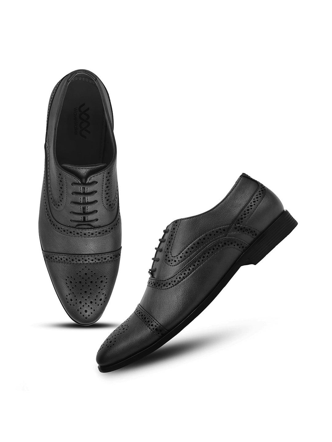 WAVEWALKER ALPHA-2 Refined Craftsmanship Lace-Up Brogue Shoes For Men