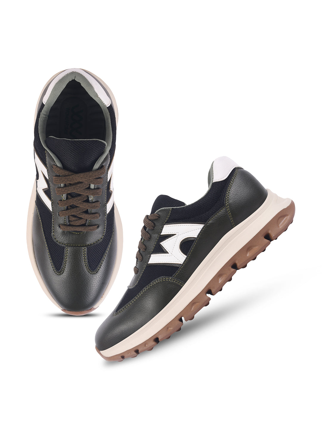 WAVEWALKER KILLER-1 Men Faux Leather Blue Casual Lace-Ups Shoes