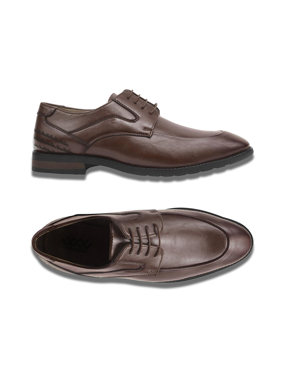 WAVEWALKER ADONIS Men Premium Black Formal Lace-Up Shoes