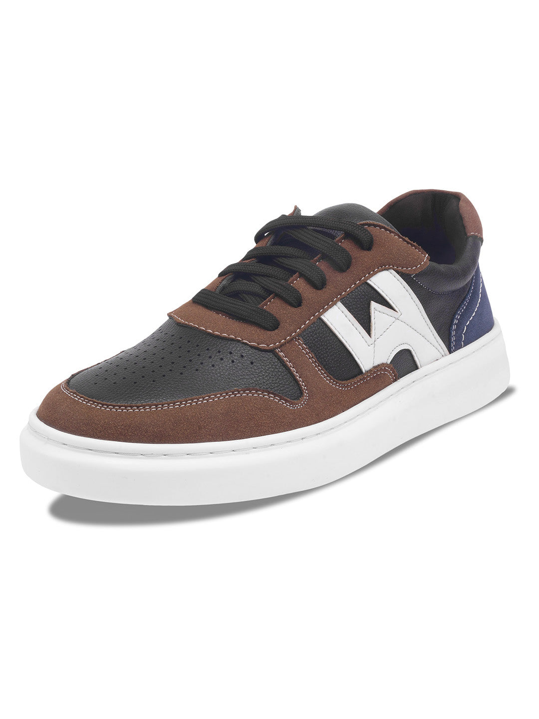 WAVEWALKER KILLER-3 Men Faux Leather Beige Casual Lace-Ups Shoes