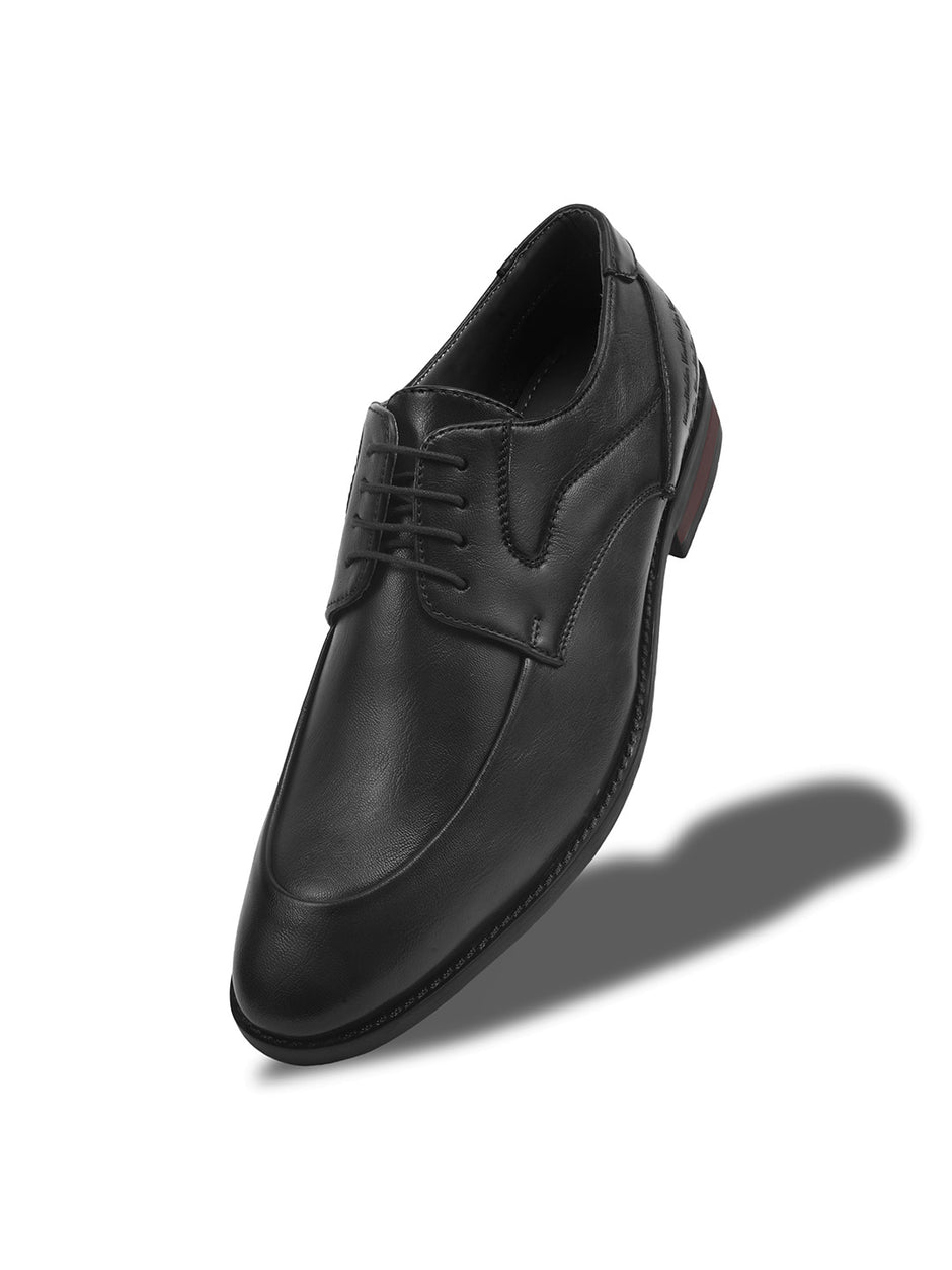 WAVEWALKER ADONIS Men Premium Black Formal Lace-Up Shoes