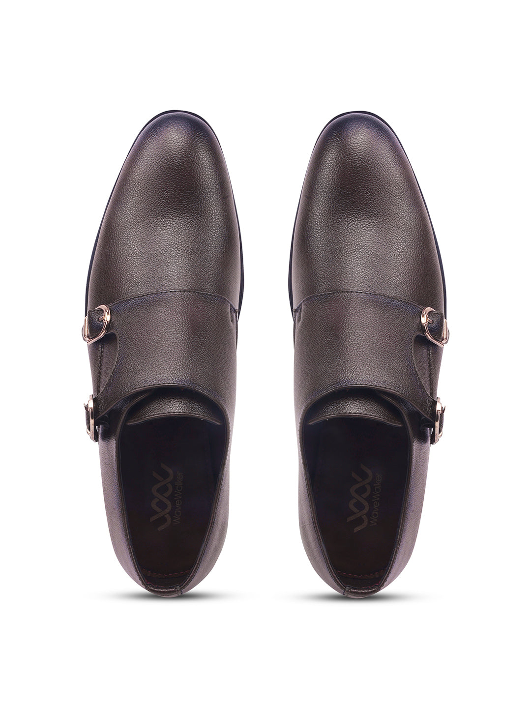 WAVEWALKER JUSTIN Men Premium Double Monk Strap Formal Shoes