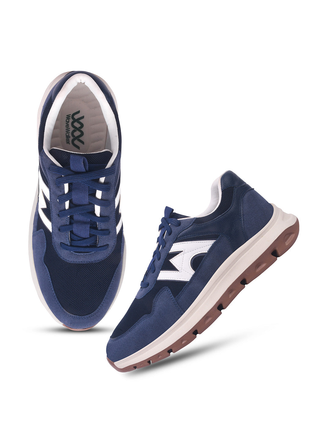 WAVEWALKER KILLER-2 Men Faux Leather Beige Casual Lace-Ups Shoes