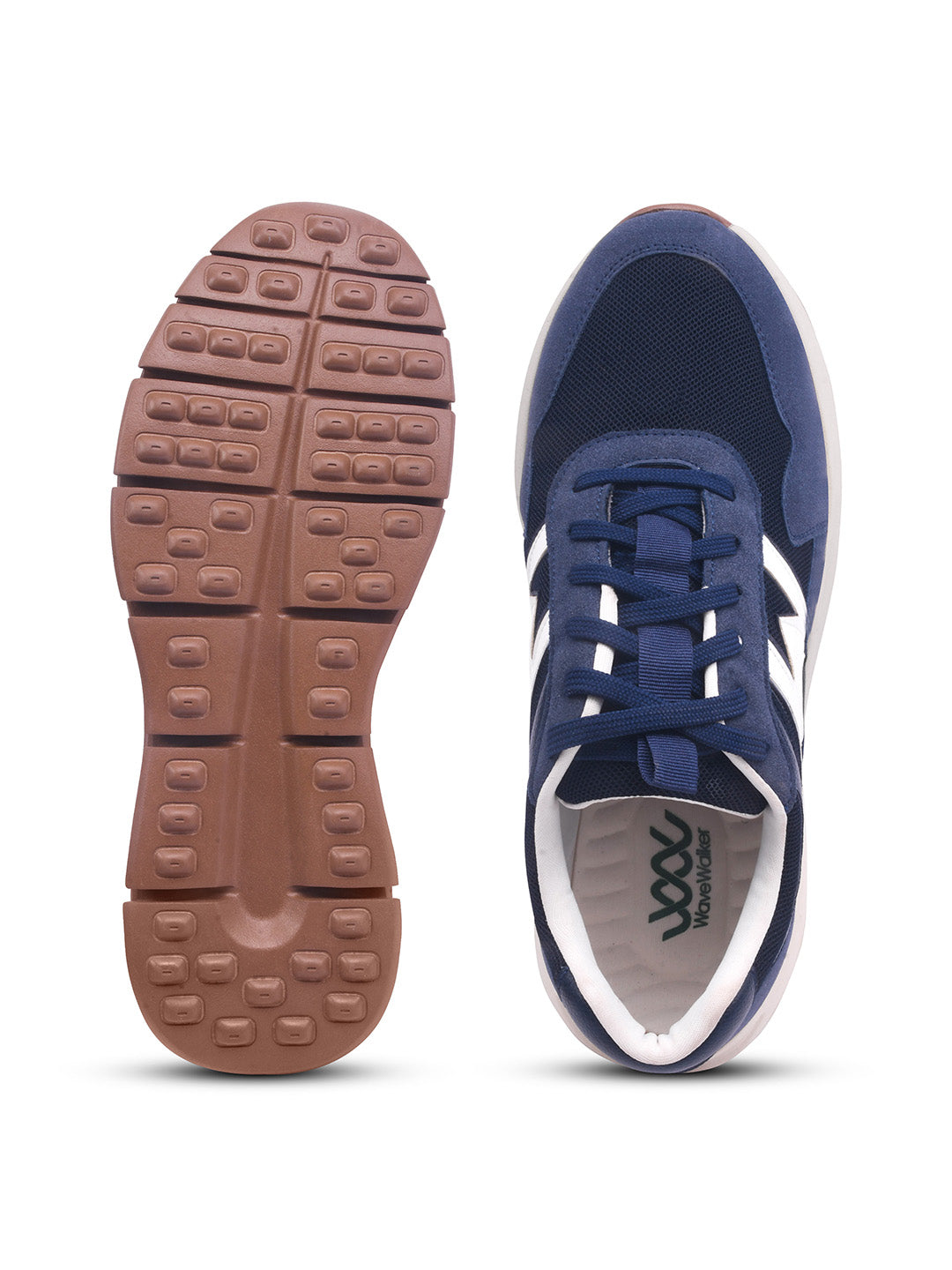 WAVEWALKER KILLER-2 Men Faux Leather Beige Casual Lace-Ups Shoes