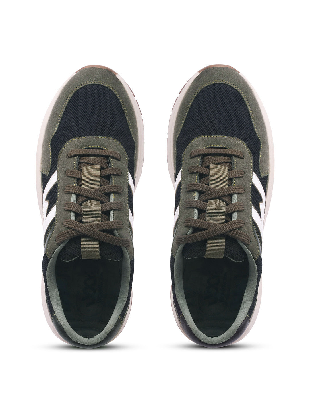 WAVEWALKER KILLER-2 Men Faux Leather Beige Casual Lace-Ups Shoes