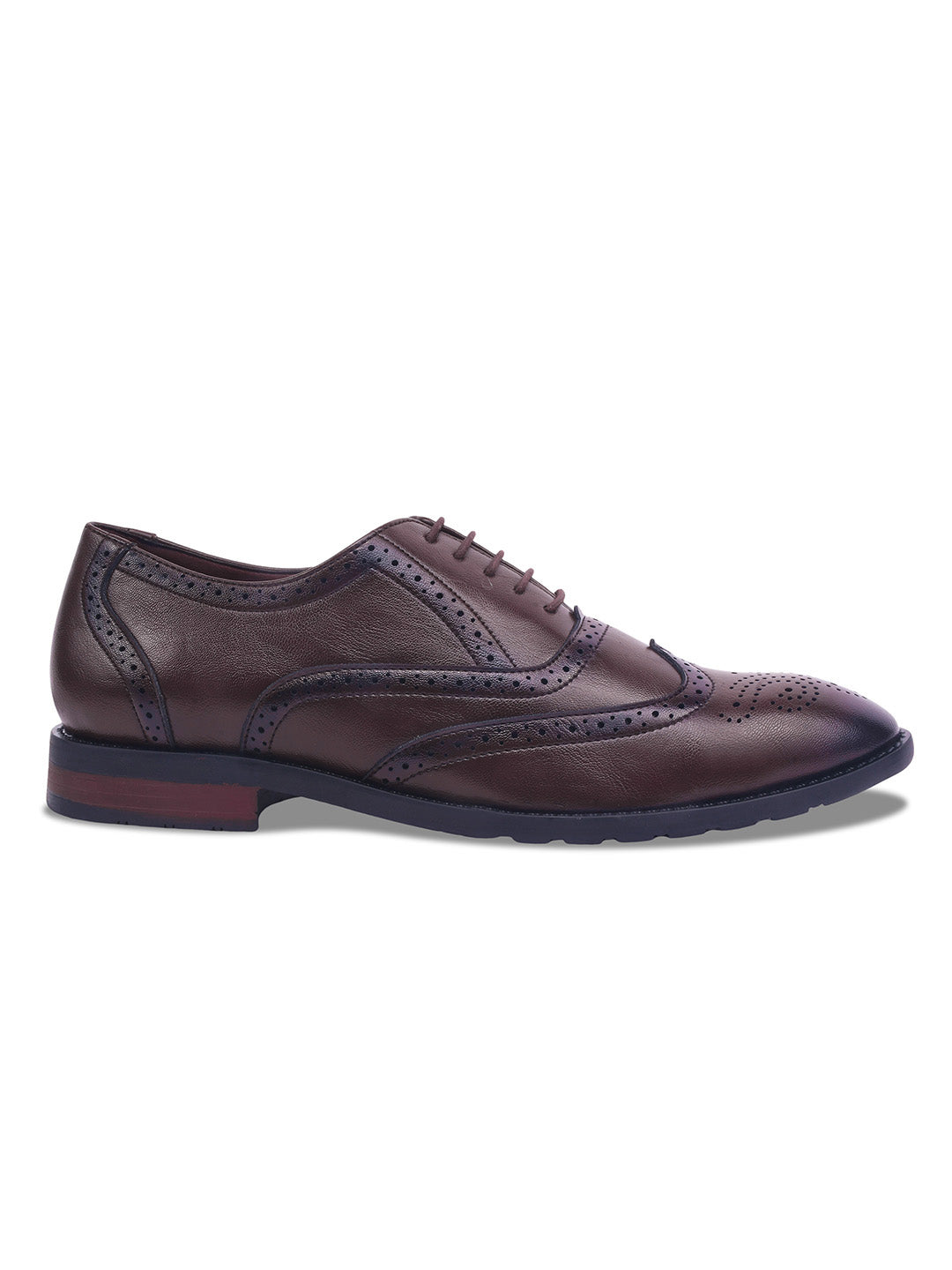 WAVEWALKER ALPHA-3 Refined Craftsmanship Lace-Up Brogue Shoes