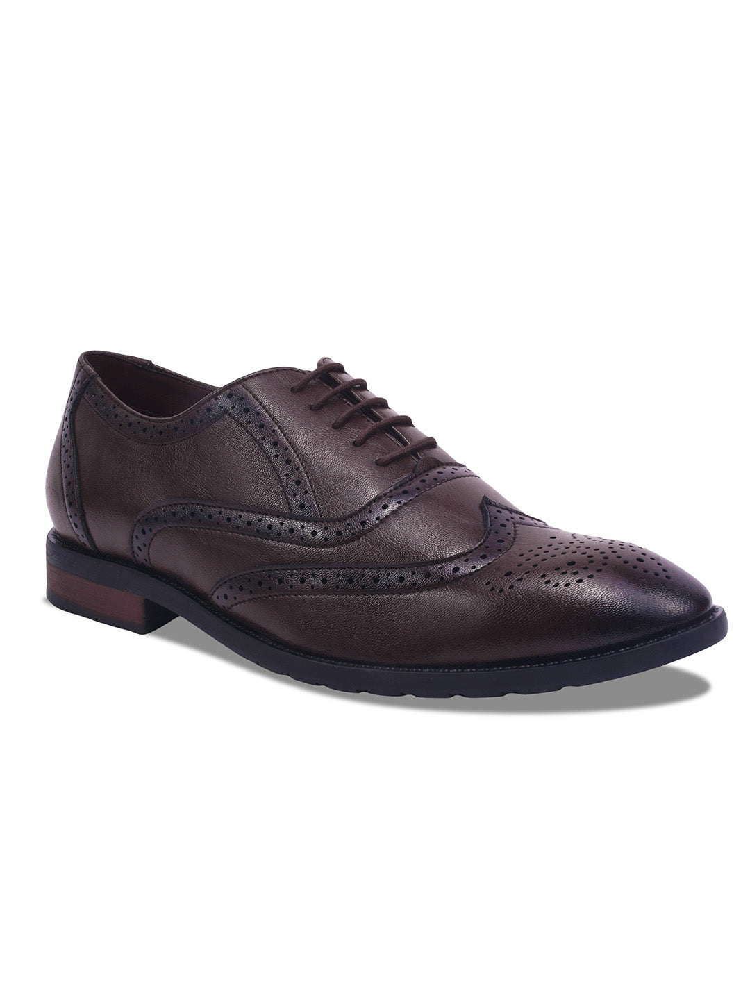 WAVEWALKER ALPHA-3 Refined Craftsmanship Lace-Up Brogue Shoes
