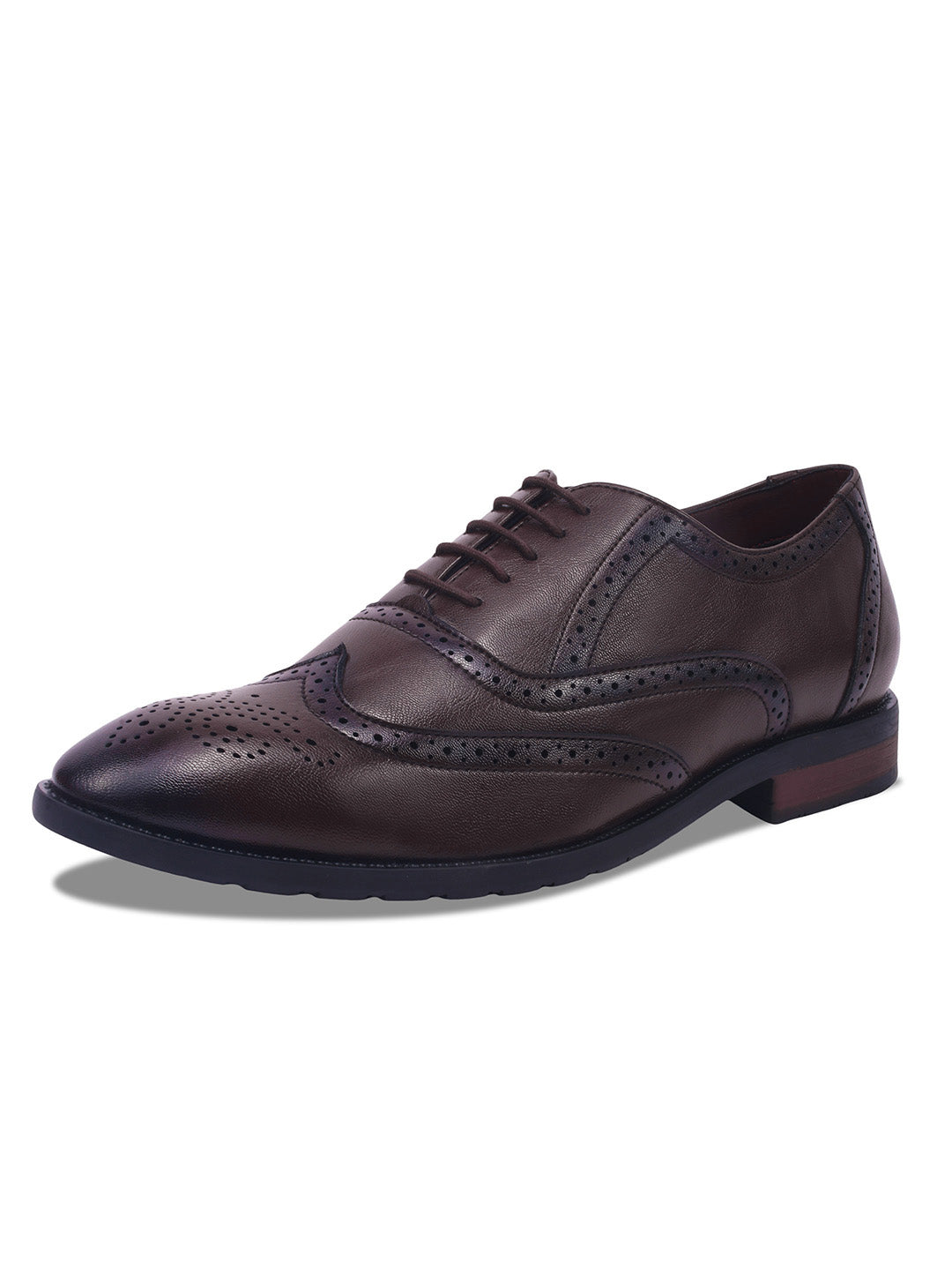 WAVEWALKER ALPHA-3 Refined Craftsmanship Lace-Up Brogue Shoes