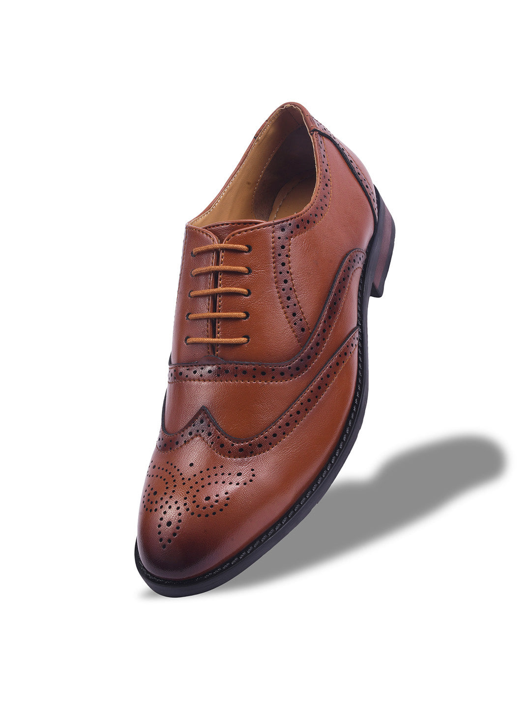 WAVEWALKER ALPHA-3 Refined Craftsmanship Lace-Up Brogue Shoes