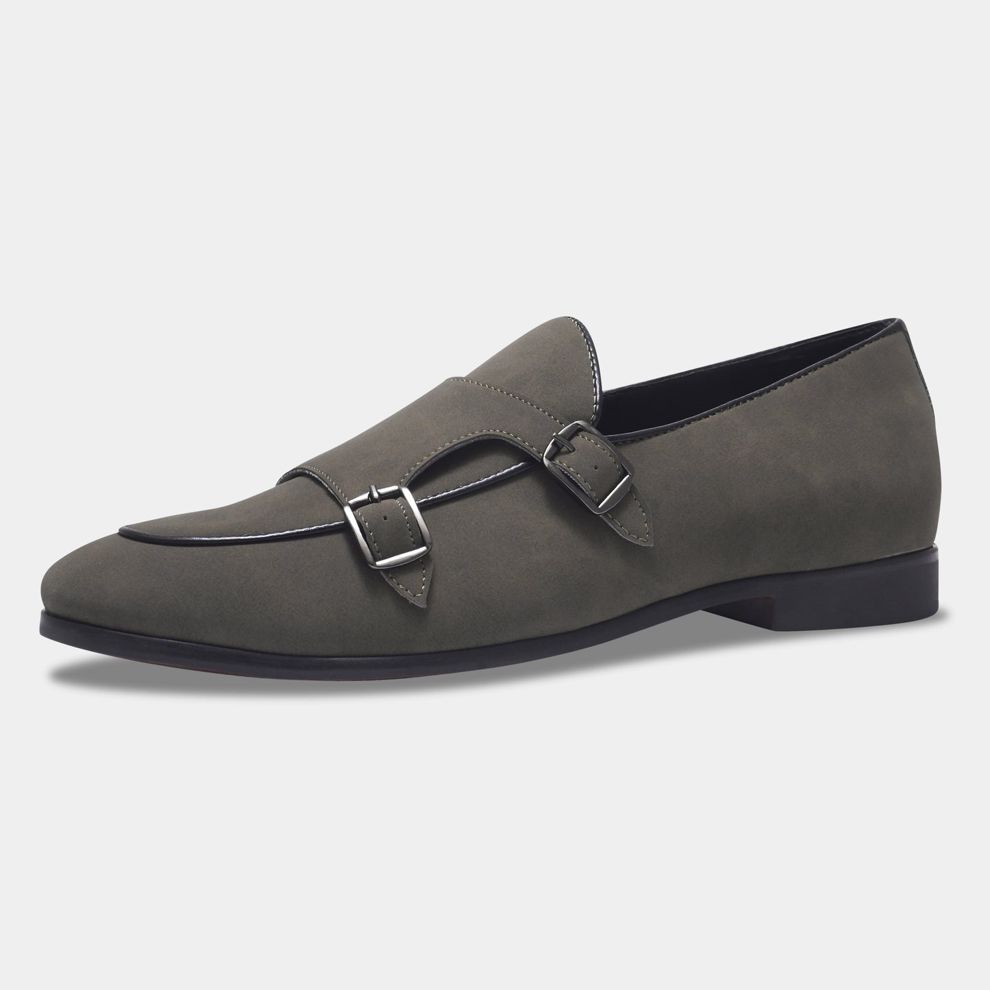 WAVEWALKER MARS Men Black Classic Suede Loafers
