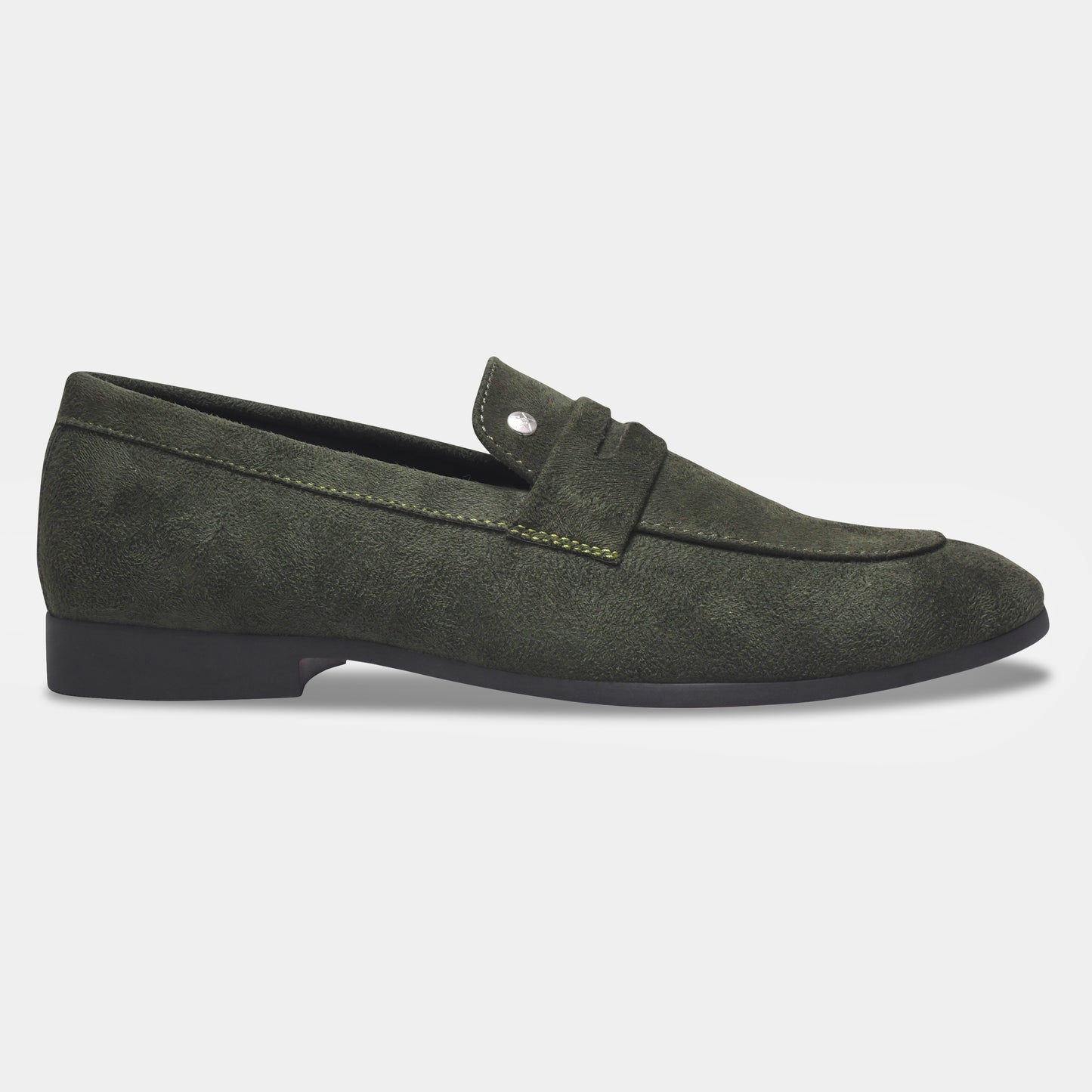 WAVEWALKER CHARGE Men Black Classic Suede Loafers