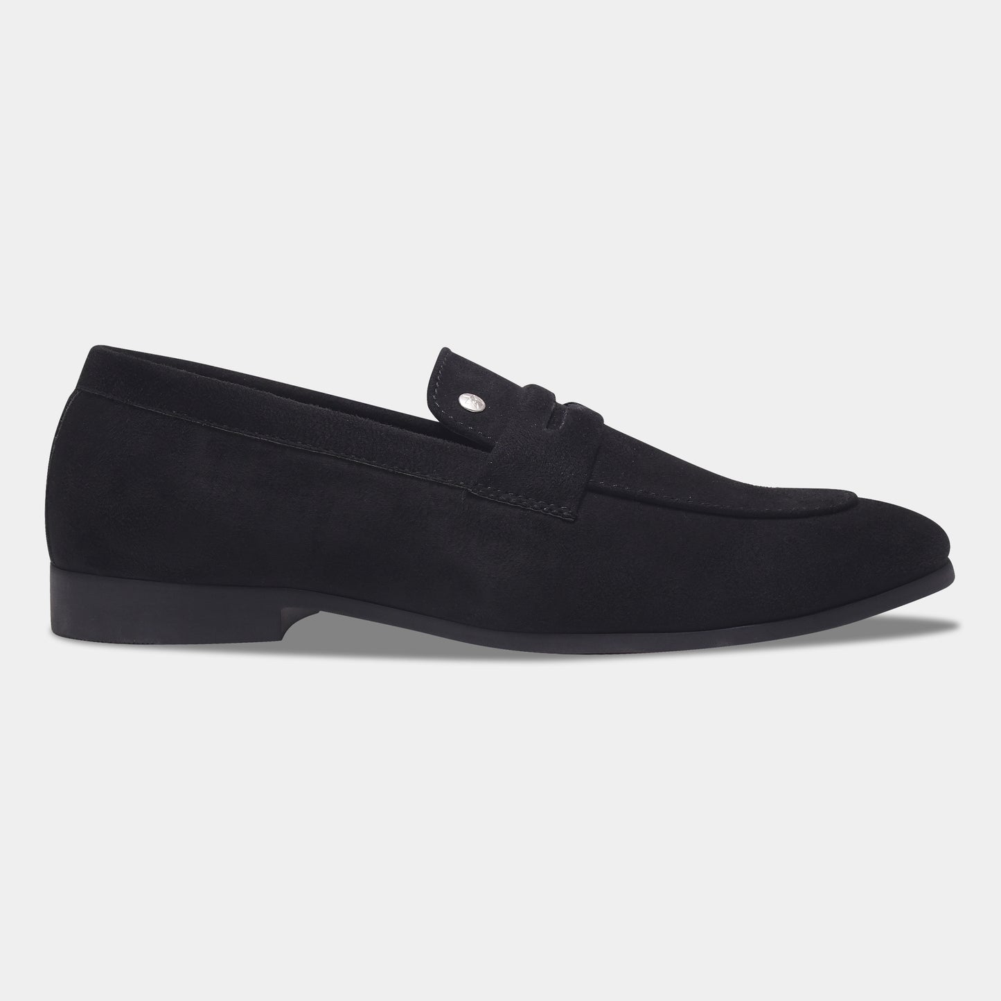 WAVEWALKER CHARGE Men Black Classic Suede Loafers