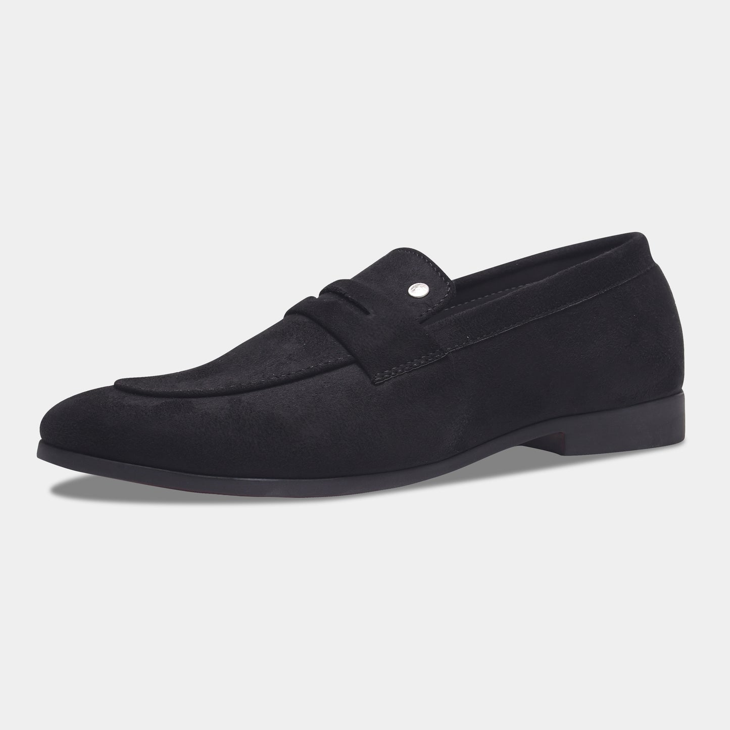 WAVEWALKER CHARGE Men Black Classic Suede Loafers