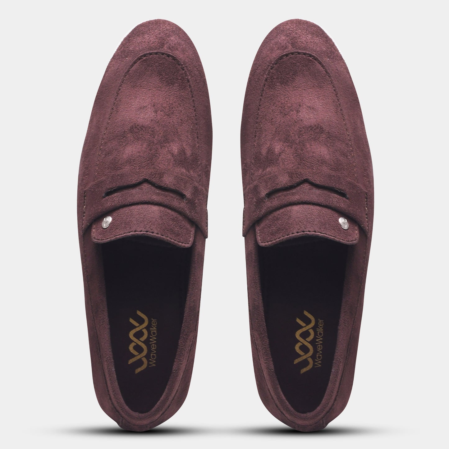 WAVEWALKER CHARGE Men Black Classic Suede Loafers