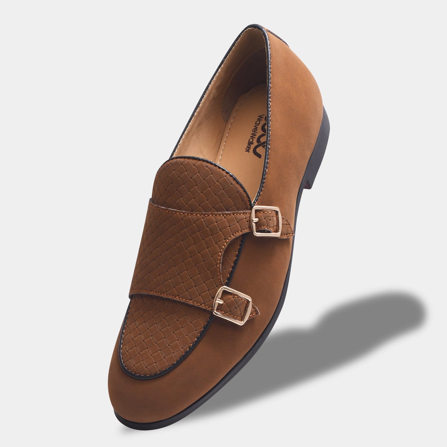 WAVEWALKER CAPTAIN Men Black Classic Suede Loafers