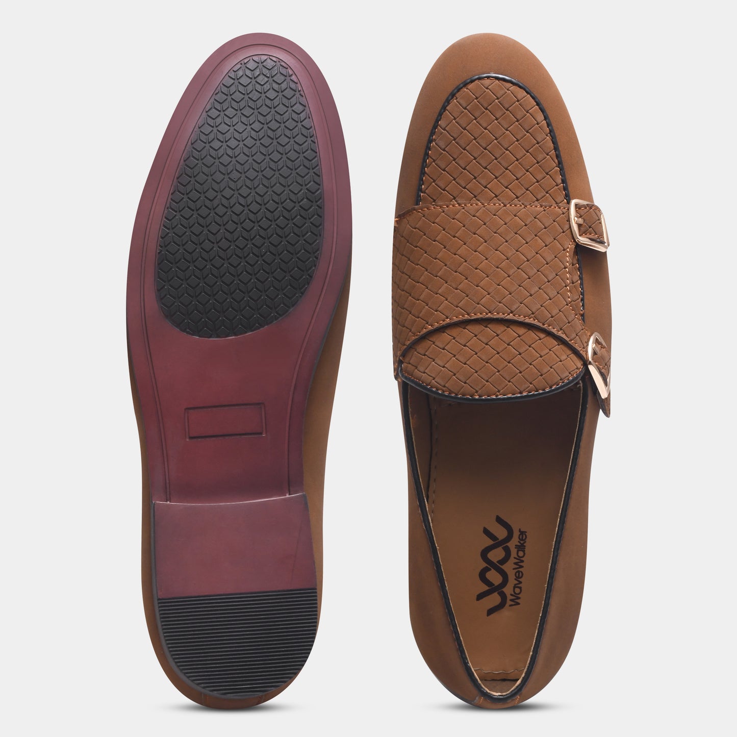 WAVEWALKER CAPTAIN Men Black Classic Suede Loafers