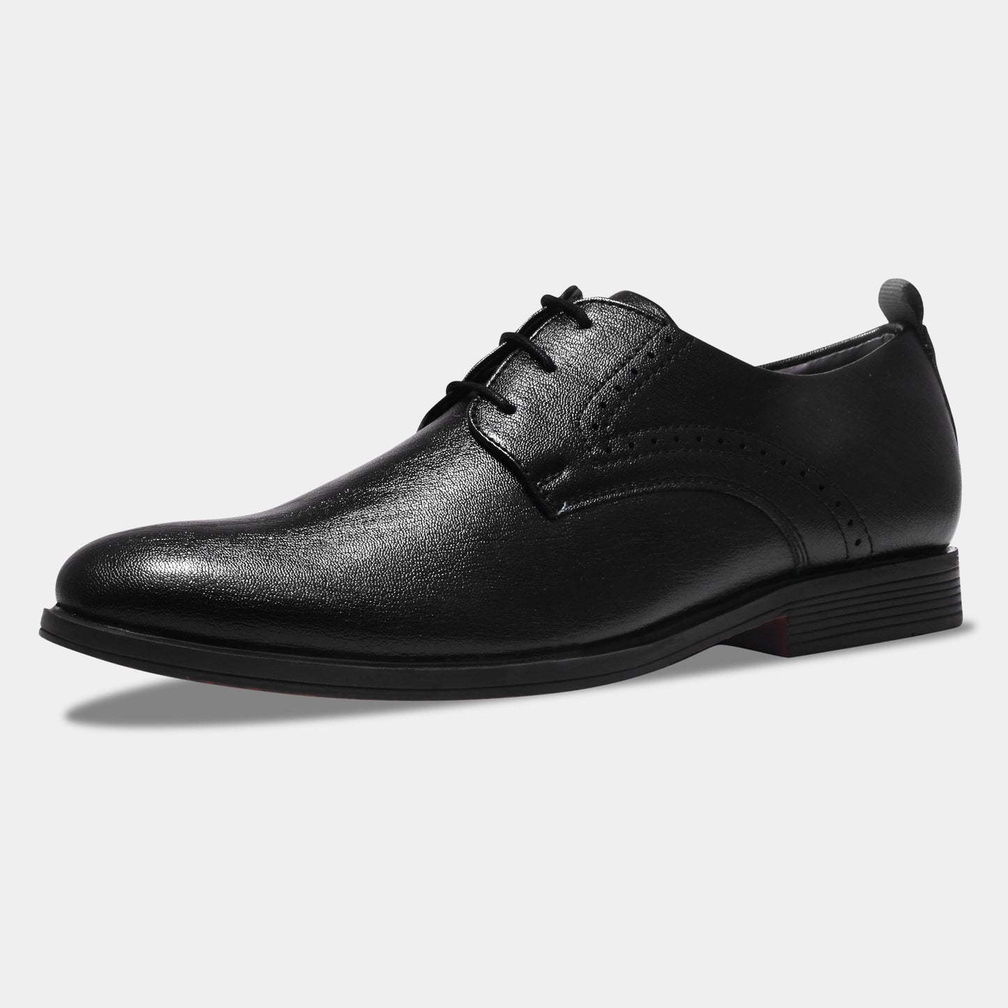 WAVEWALKER ALEX Men Faux Leather Black Formal Lace-Ups Shoes