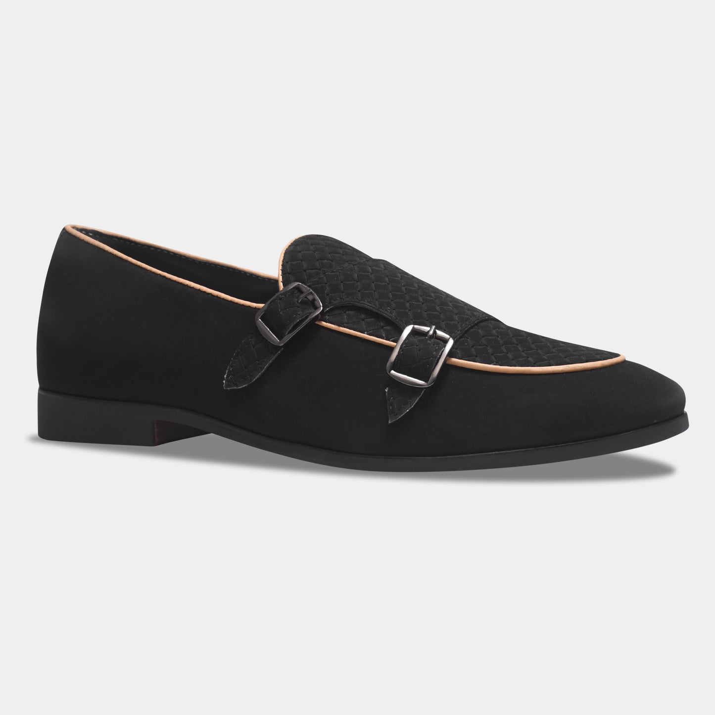 WAVEWALKER CAPTAIN Men Black Classic Suede Loafers