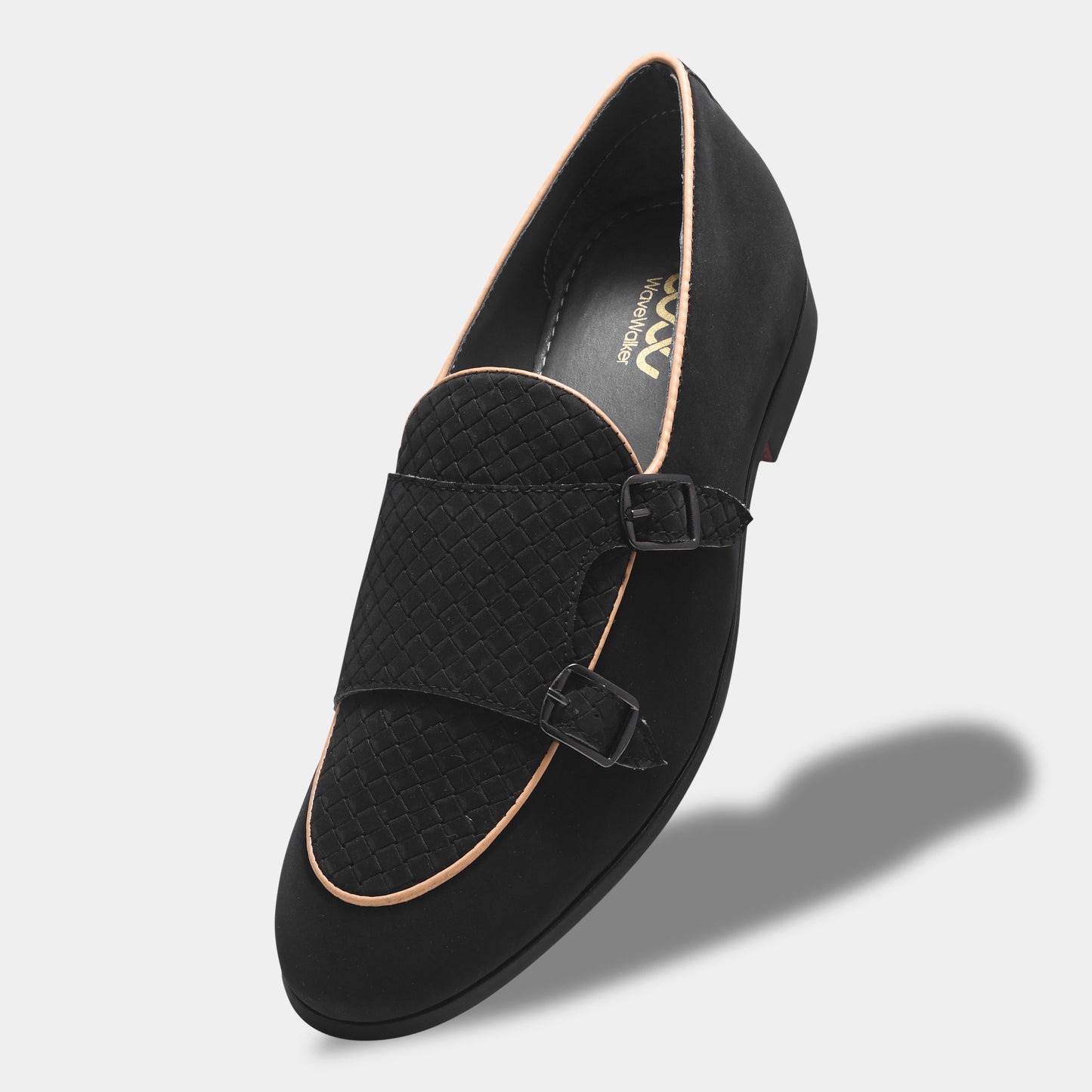 WAVEWALKER CAPTAIN Men Black Classic Suede Loafers