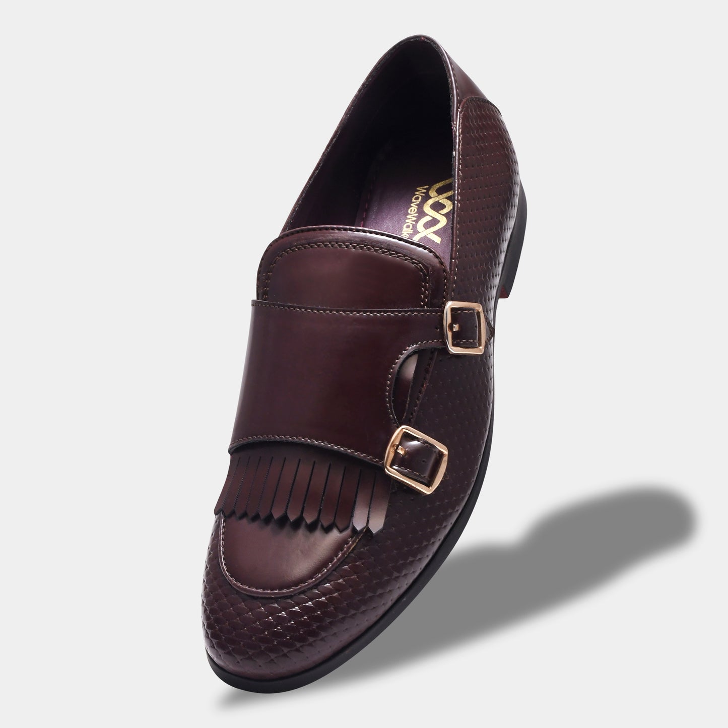 WAVEWALKER INFINITY Men Faux Leather Black Slip-On Loafers