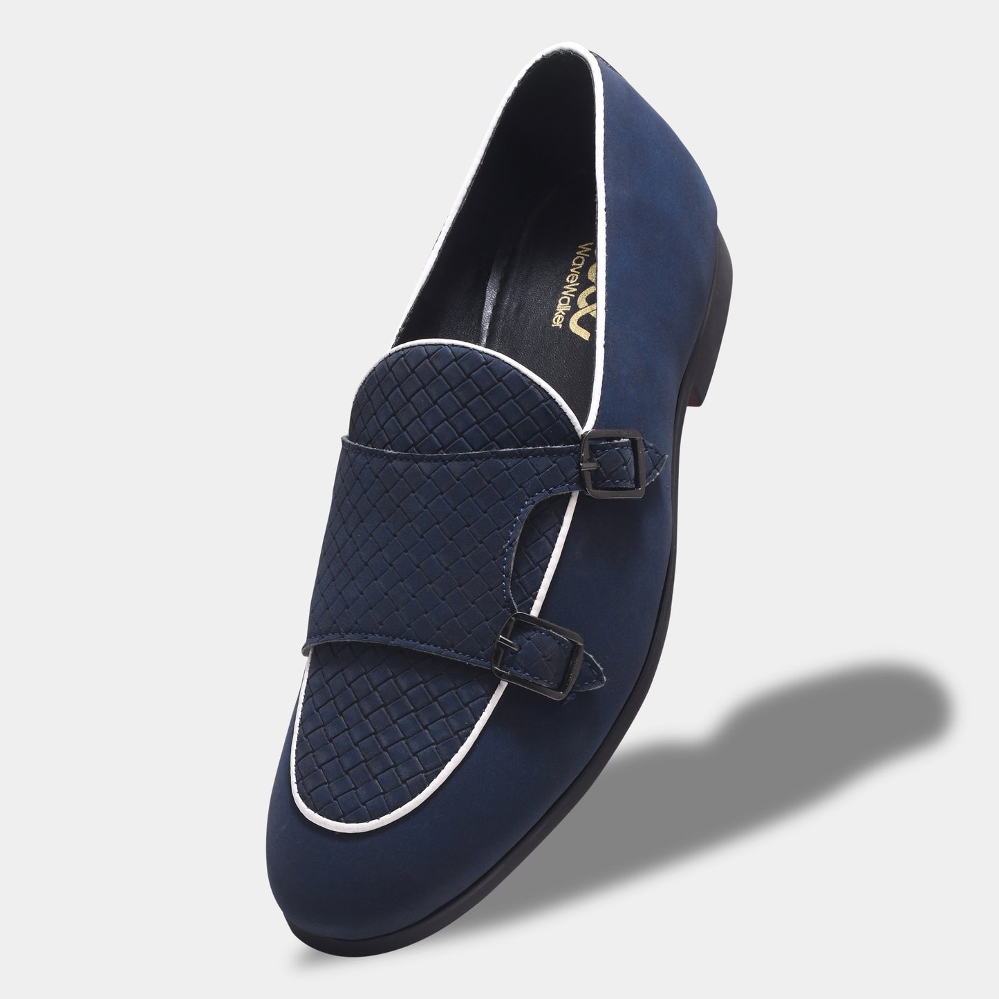 WAVEWALKER CAPTAIN Men Black Classic Suede Loafers