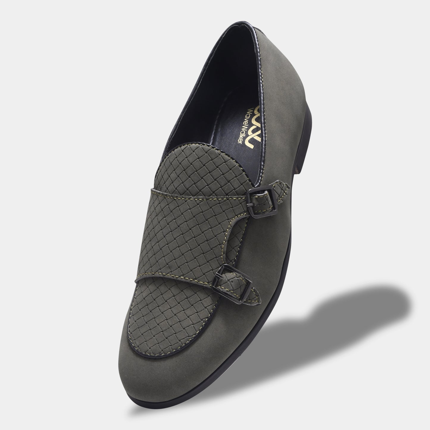 WAVEWALKER CAPTAIN Men Black Classic Suede Loafers