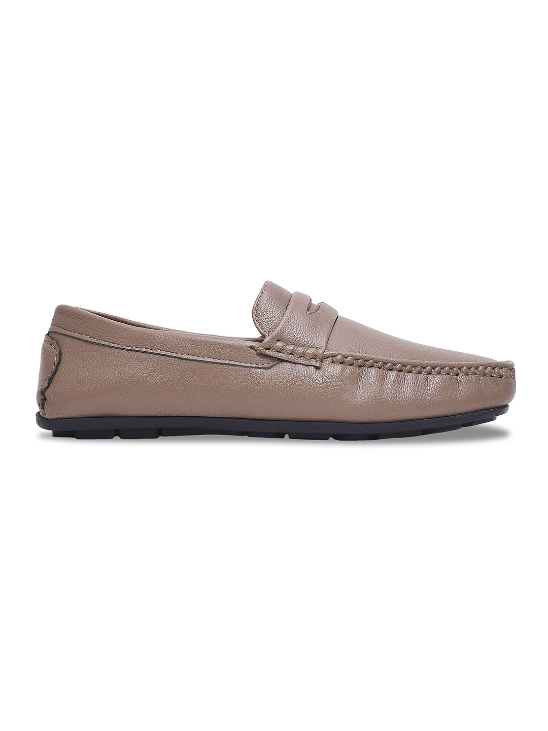 WAVEWALKER AERO Men Beige Faux Leather Slip-On Loafers