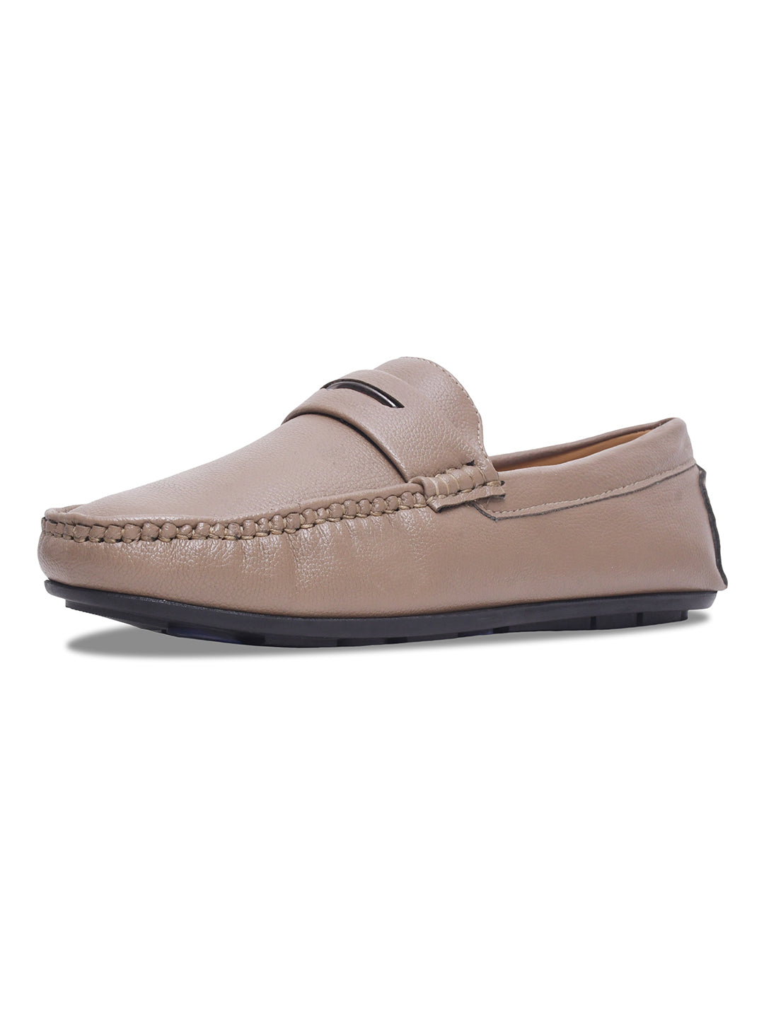 WAVEWALKER AERO Men Beige Faux Leather Slip-On Loafers