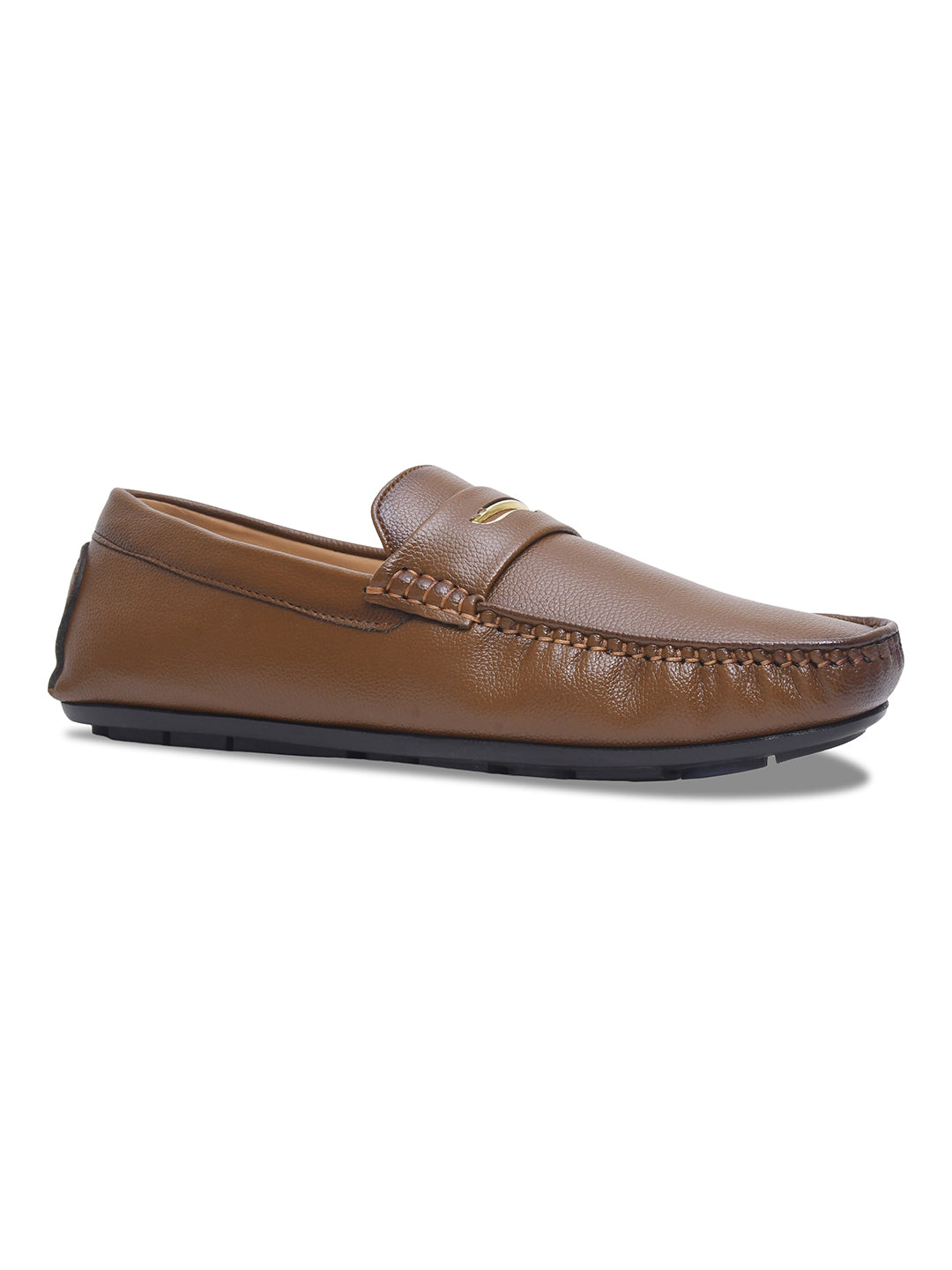 WAVEWALKER AERO Men Beige Faux Leather Slip-On Loafers