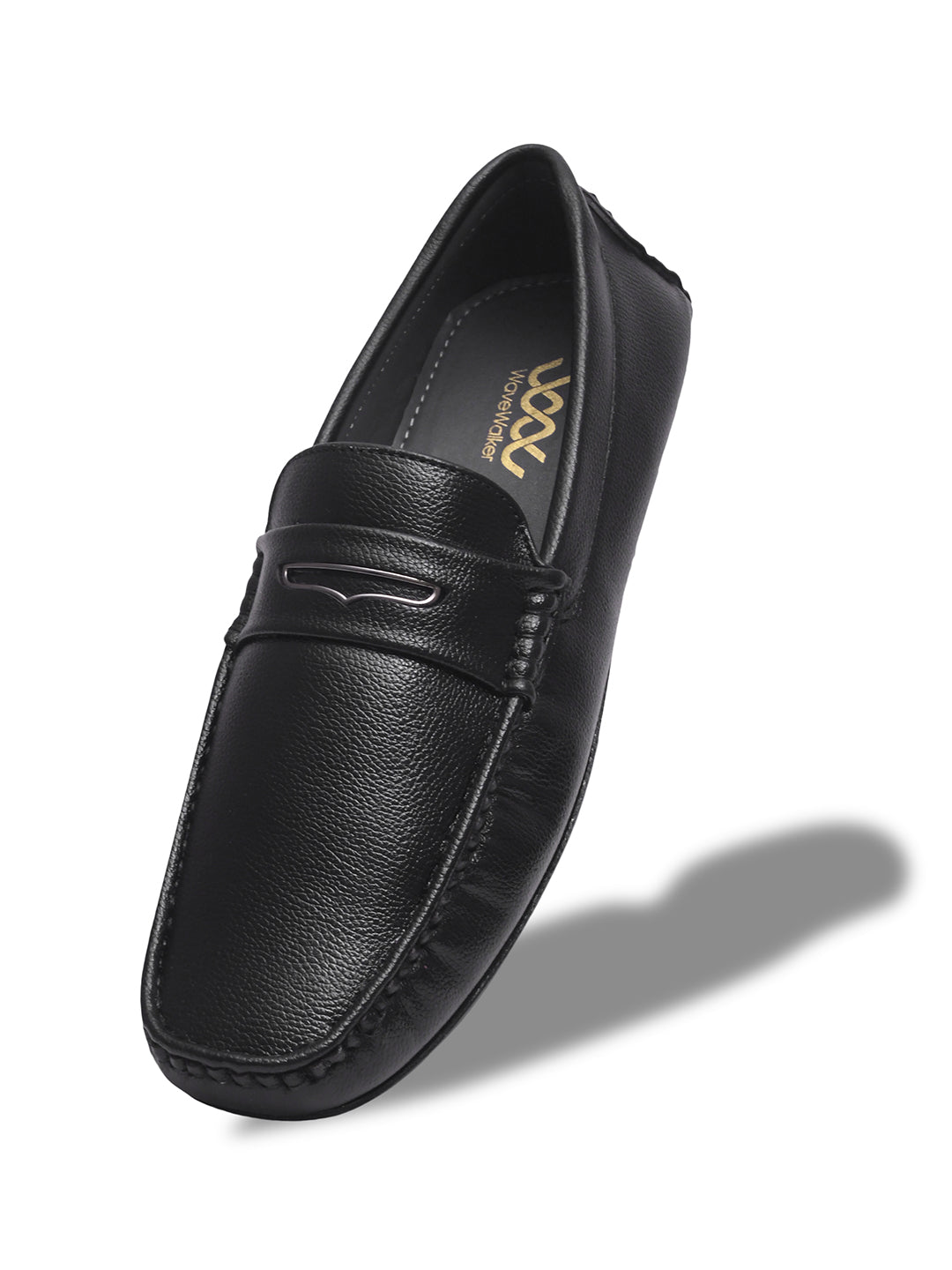 WAVEWALKER AERO Men Beige Faux Leather Slip-On Loafers