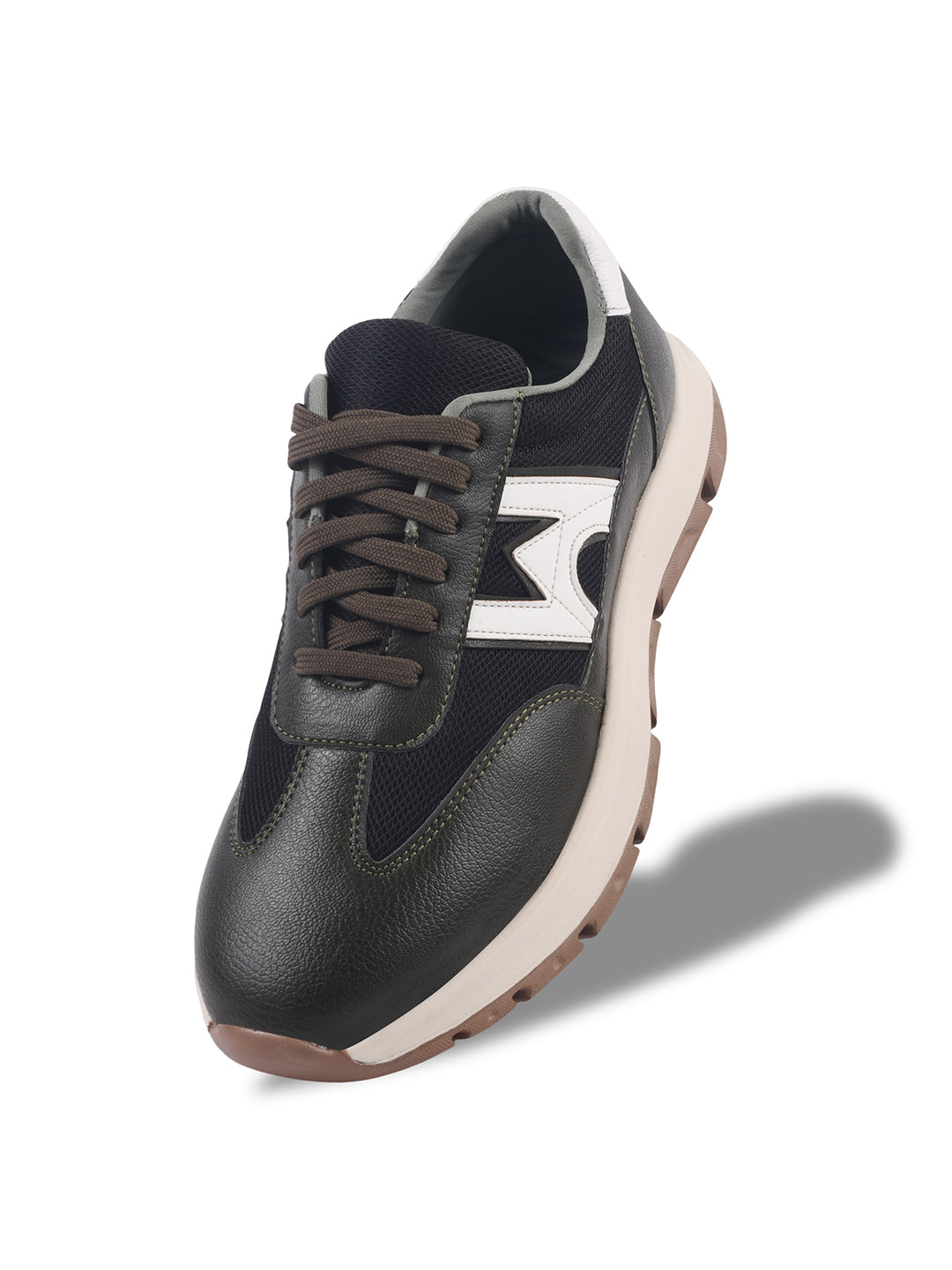 WAVEWALKER KILLER-1 Men Faux Leather Blue Casual Lace-Ups Shoes