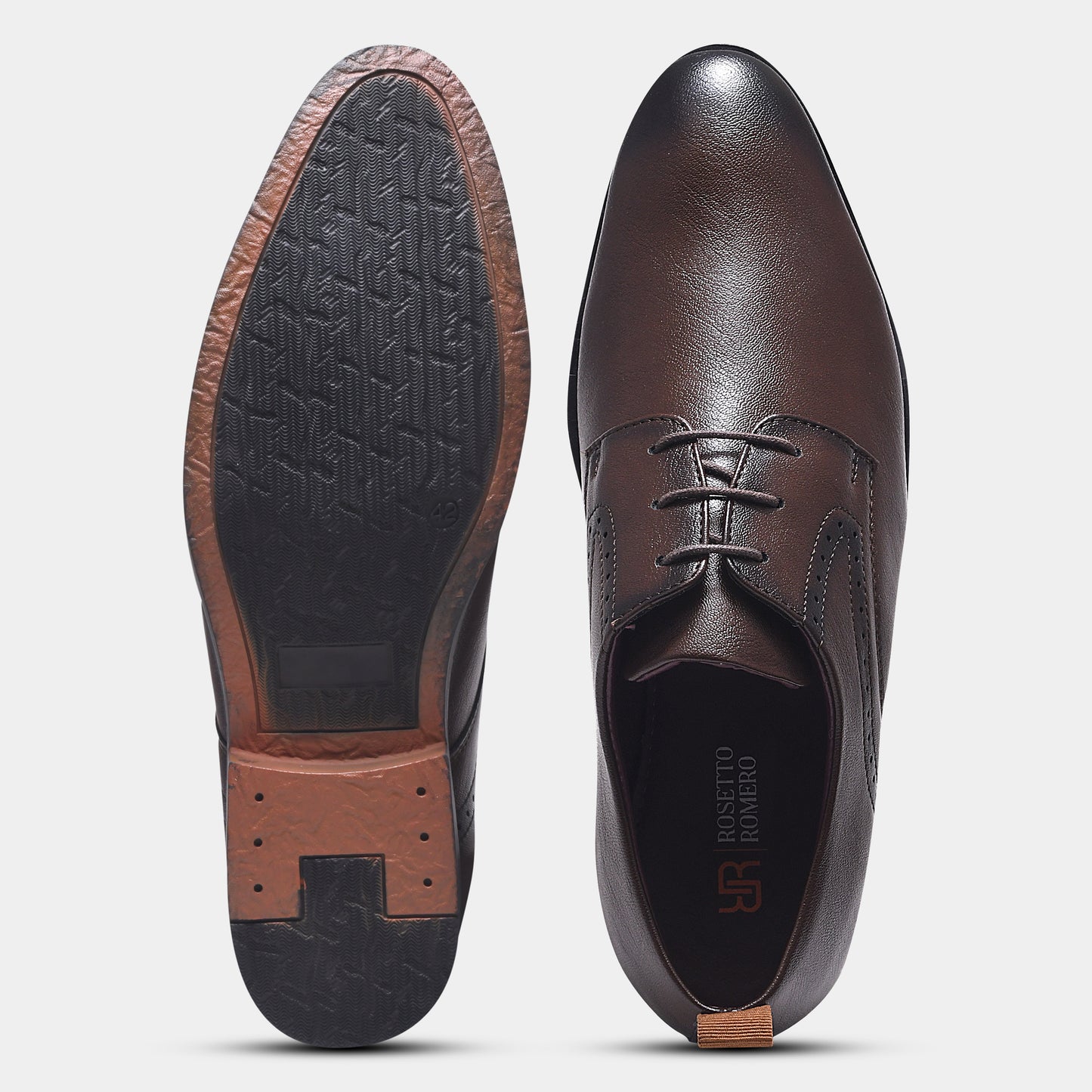 WAVEWALKER ALEX Men Faux Leather Black Formal Lace-Ups Shoes