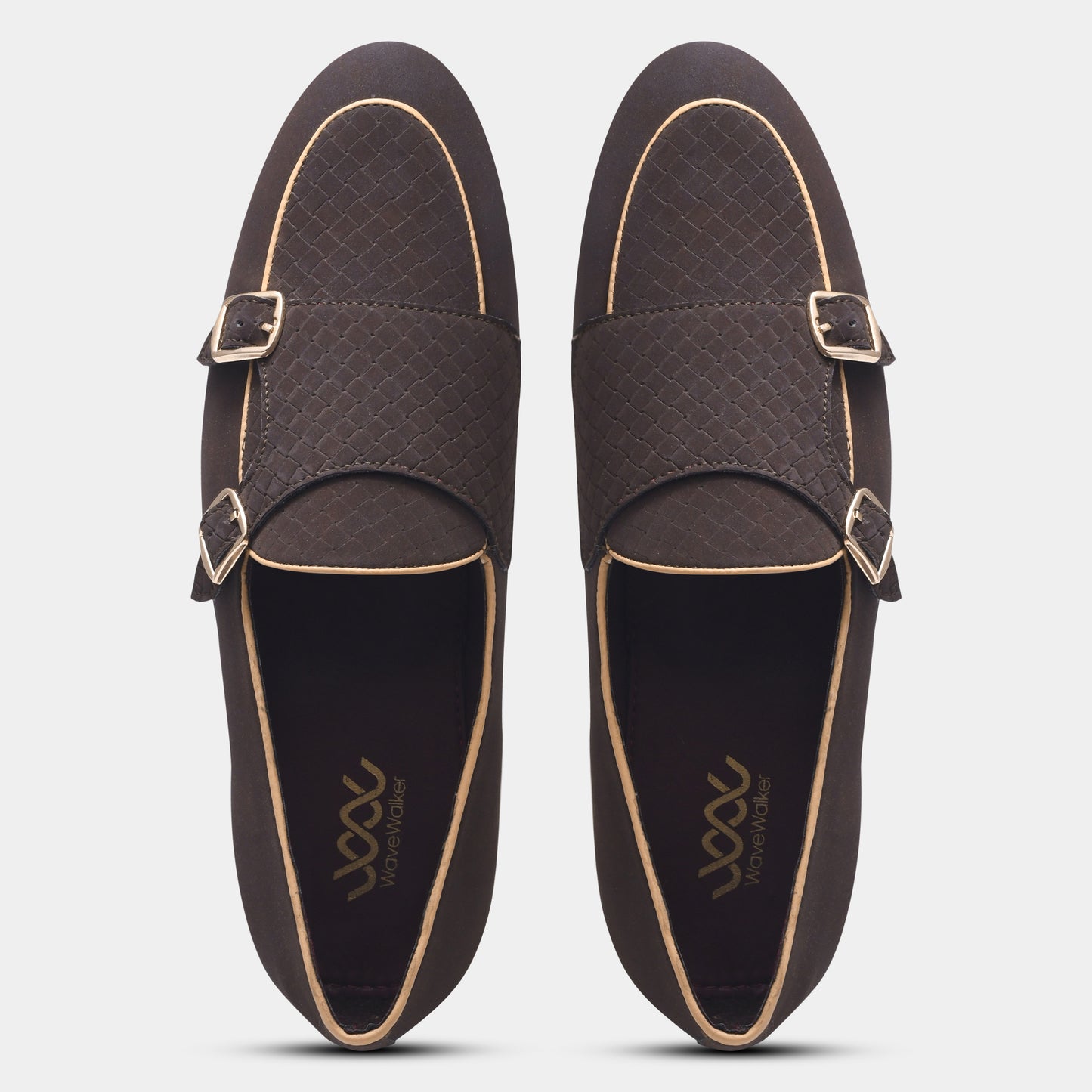 WAVEWALKER CAPTAIN Men Black Classic Suede Loafers